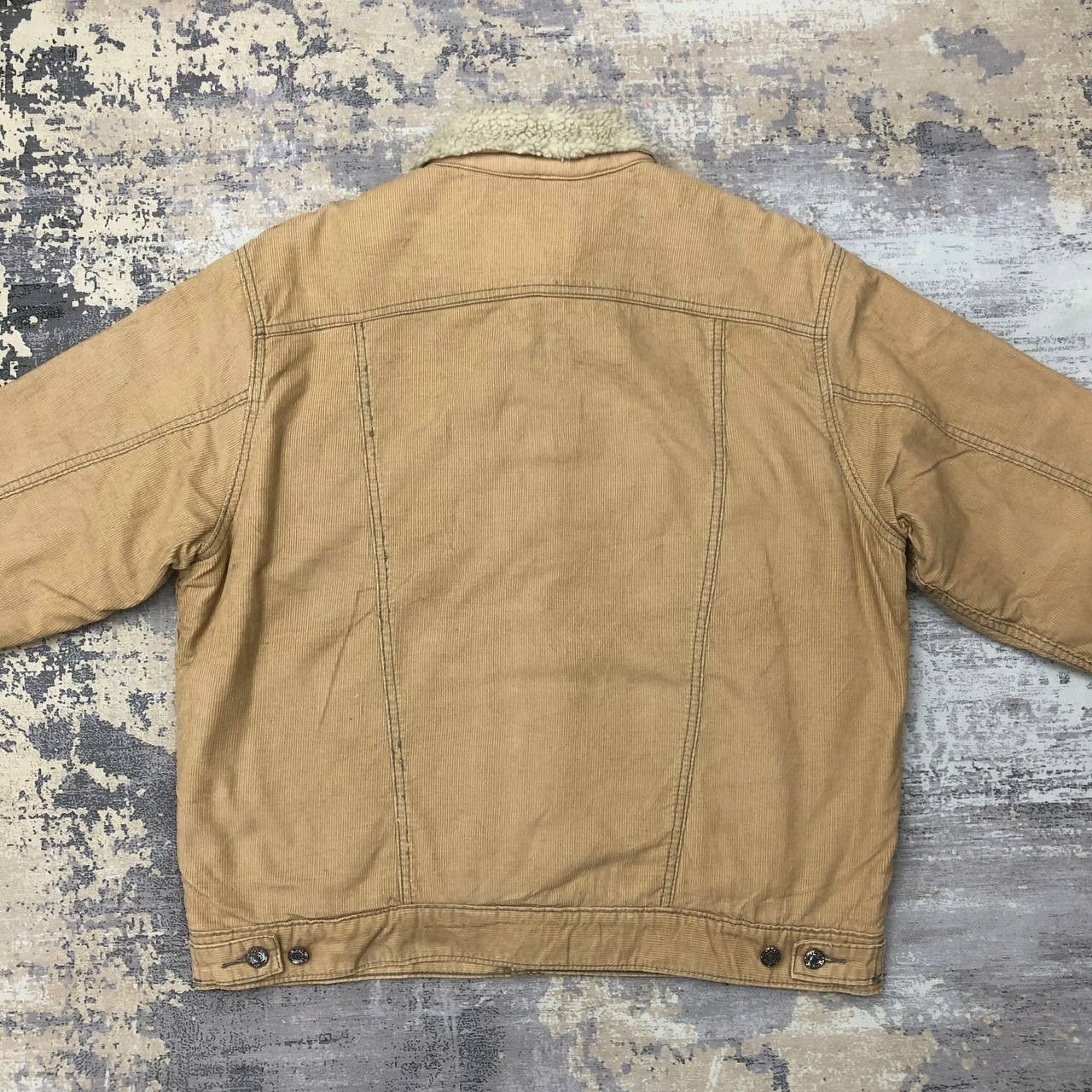 Levi's Y214 LEVI'S TRUCKER CORDUROY FLEECE JACKET Size US M / EU 48-50 / 2 - 2 Thumbnail