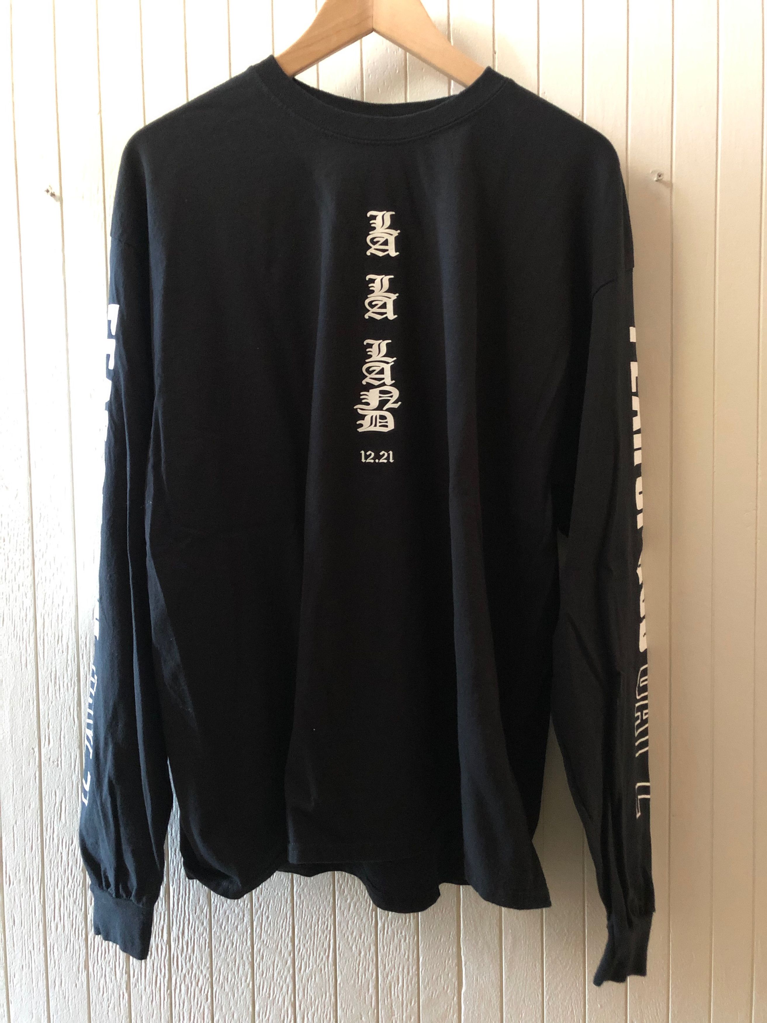 Fear of God Fear of God Jay Z Long Sleeve Tour Shirt La La Land 12.21 ...