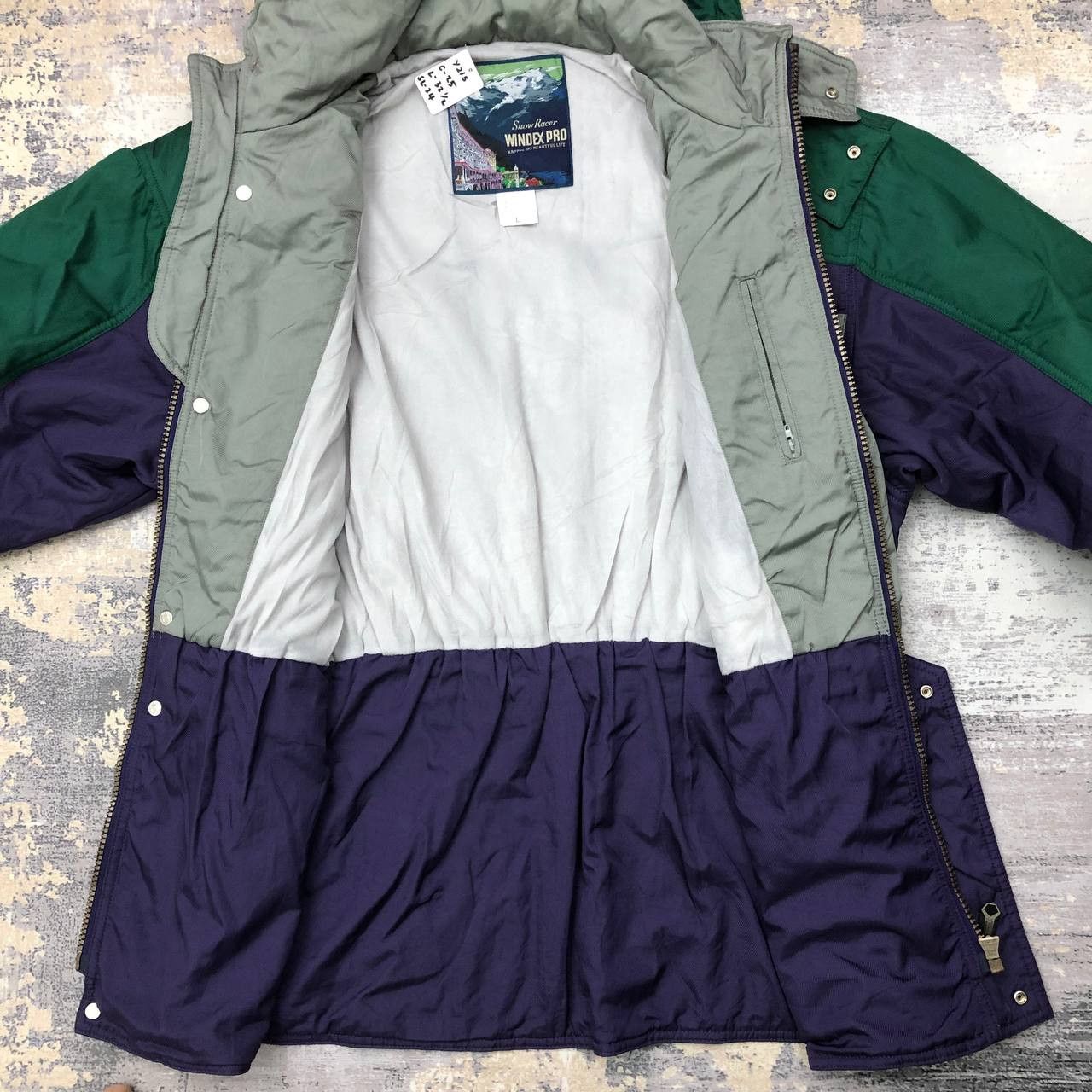 Vintage Y215 VTG SNOW RACER WINDEX PRO SKI JACKET Size US L / EU 52-54 / 3 - 4 Thumbnail