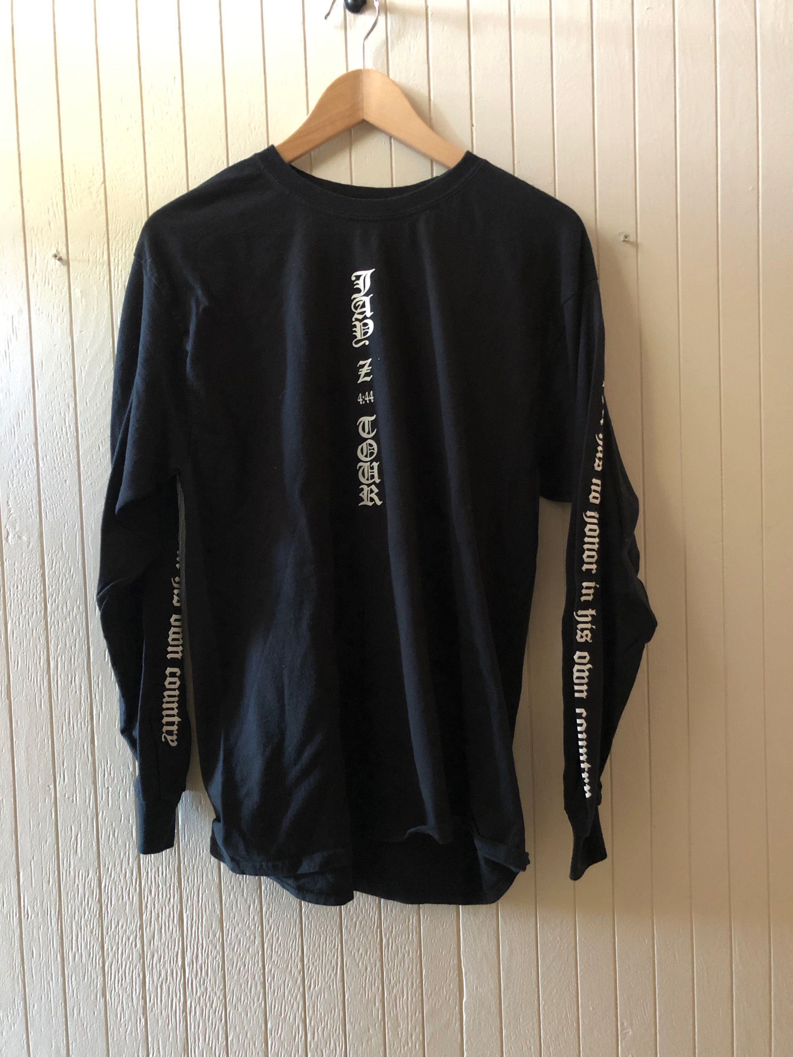 Fear of God Fear of God Jay Z Long Sleeve Tour Shirt 4:44 | Grailed