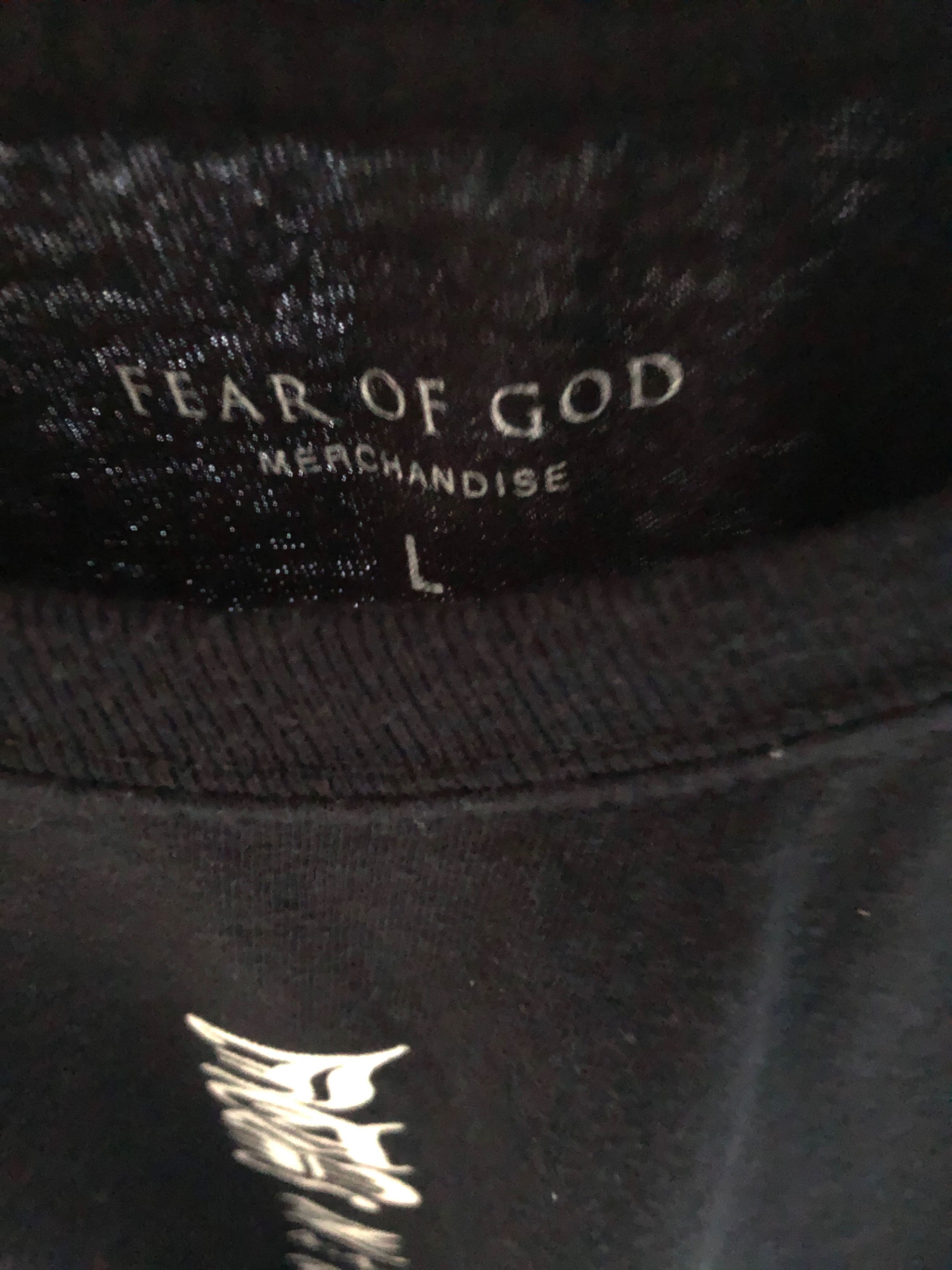 Fear of God Fear of God Jay Z Long Sleeve Tour Shirt 4:44 | Grailed