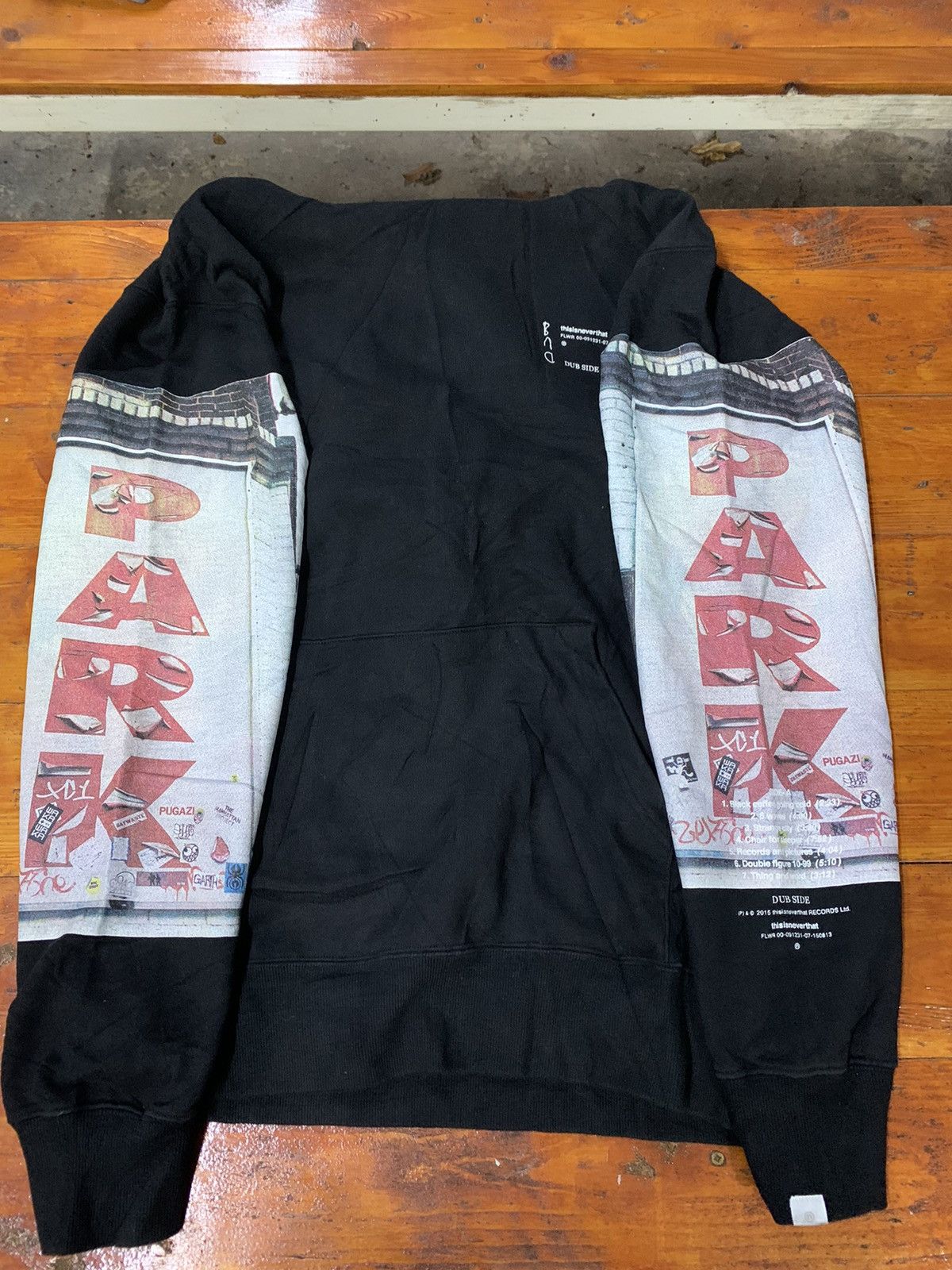 Japanese Brand × thisisneverthat Thisisneverthat Pugazi Records Doubed Side Park Hoodies Size US L / EU 52-54 / 3 - 3 Thumbnail