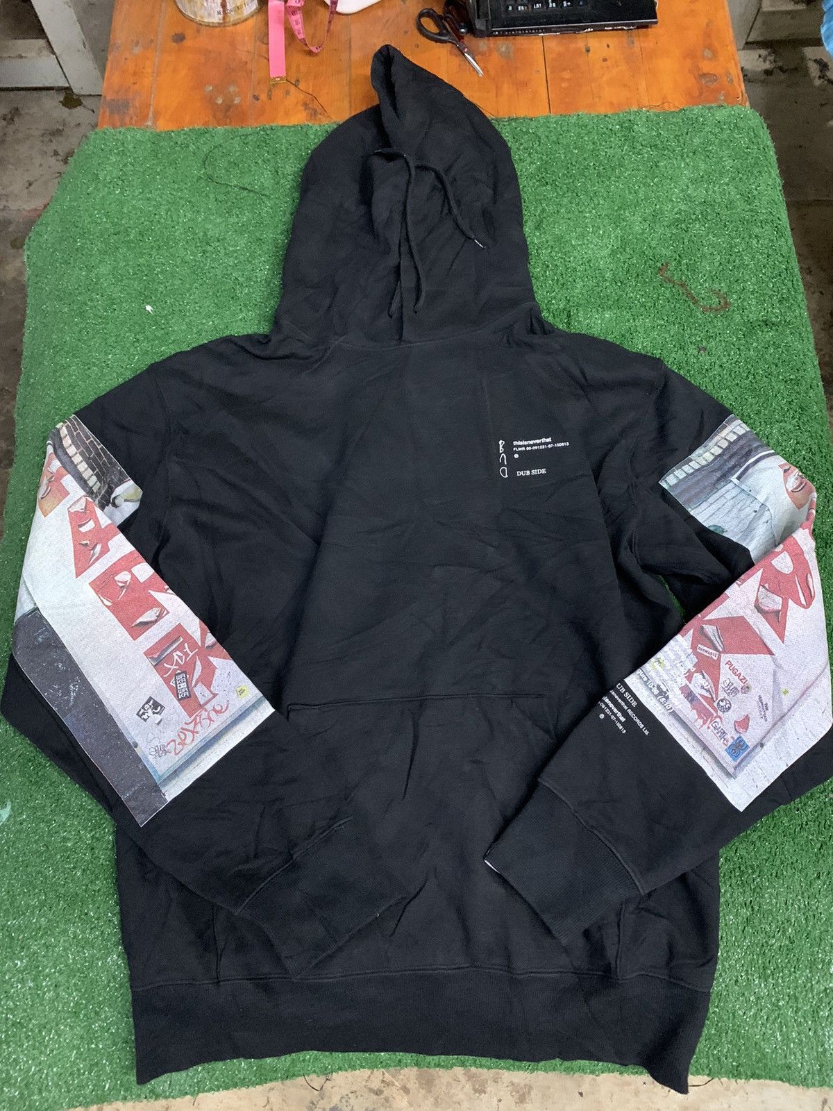 Japanese Brand × thisisneverthat Thisisneverthat Pugazi Records Doubed Side Park Hoodies Size US L / EU 52-54 / 3 - 9 Thumbnail