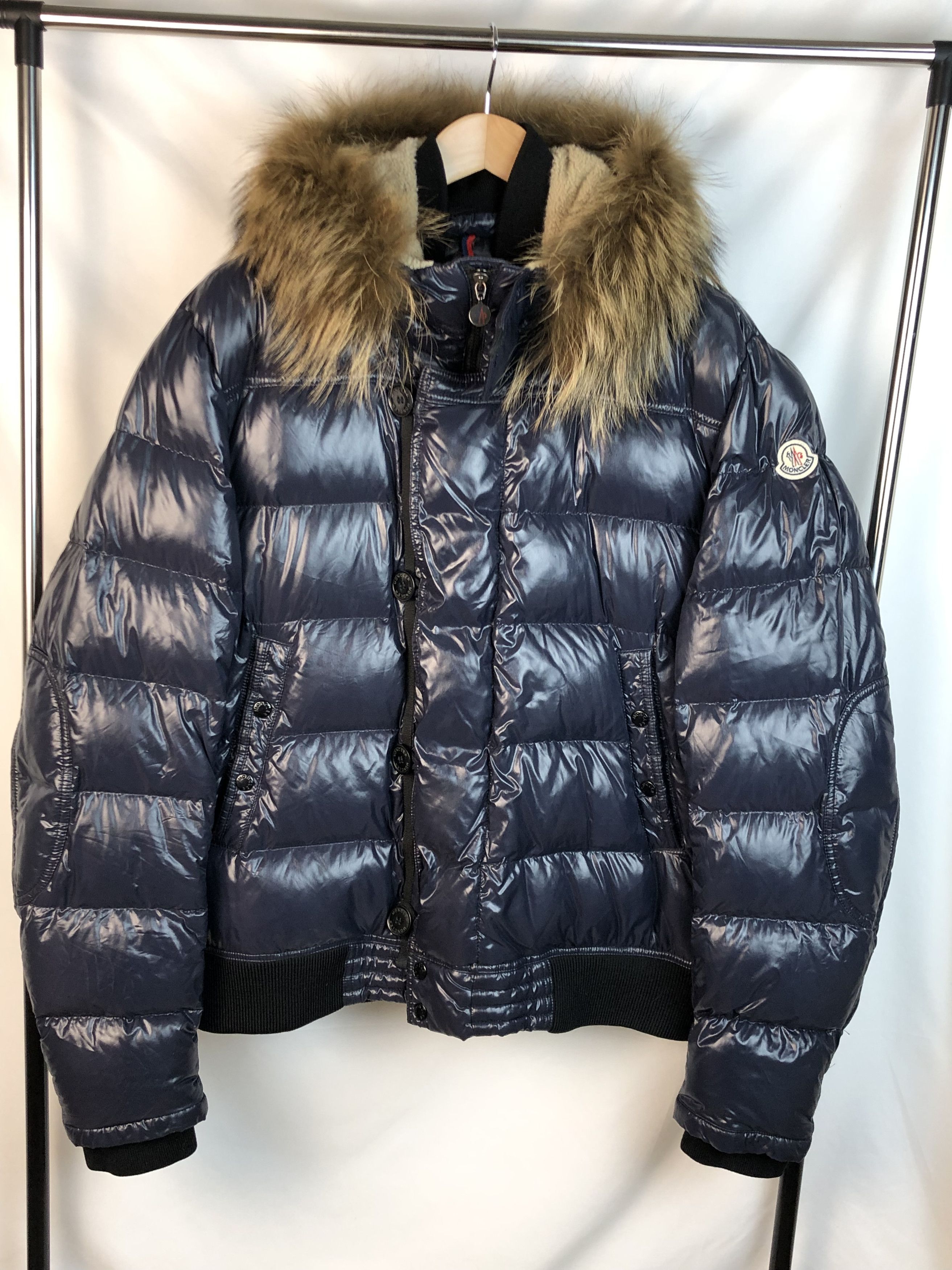 Moncler Moncler Veyle hooded puffer fur jacket | Grailed