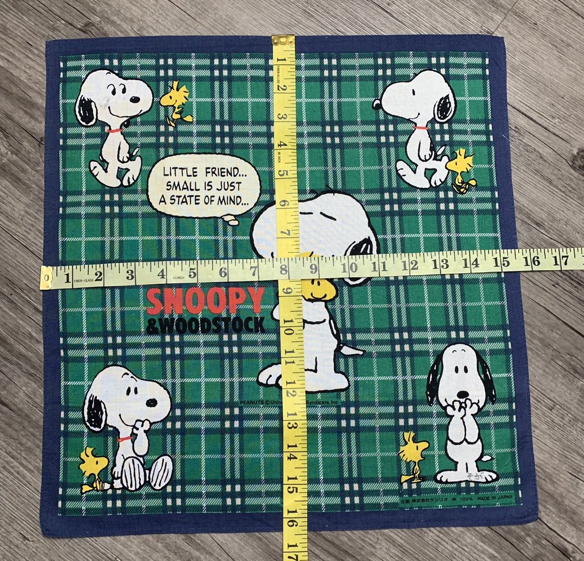 Cartoon Network Vintage Peanuts Snoopy Handkerchief/Neckerchief Size ONE SIZE - 5 Thumbnail