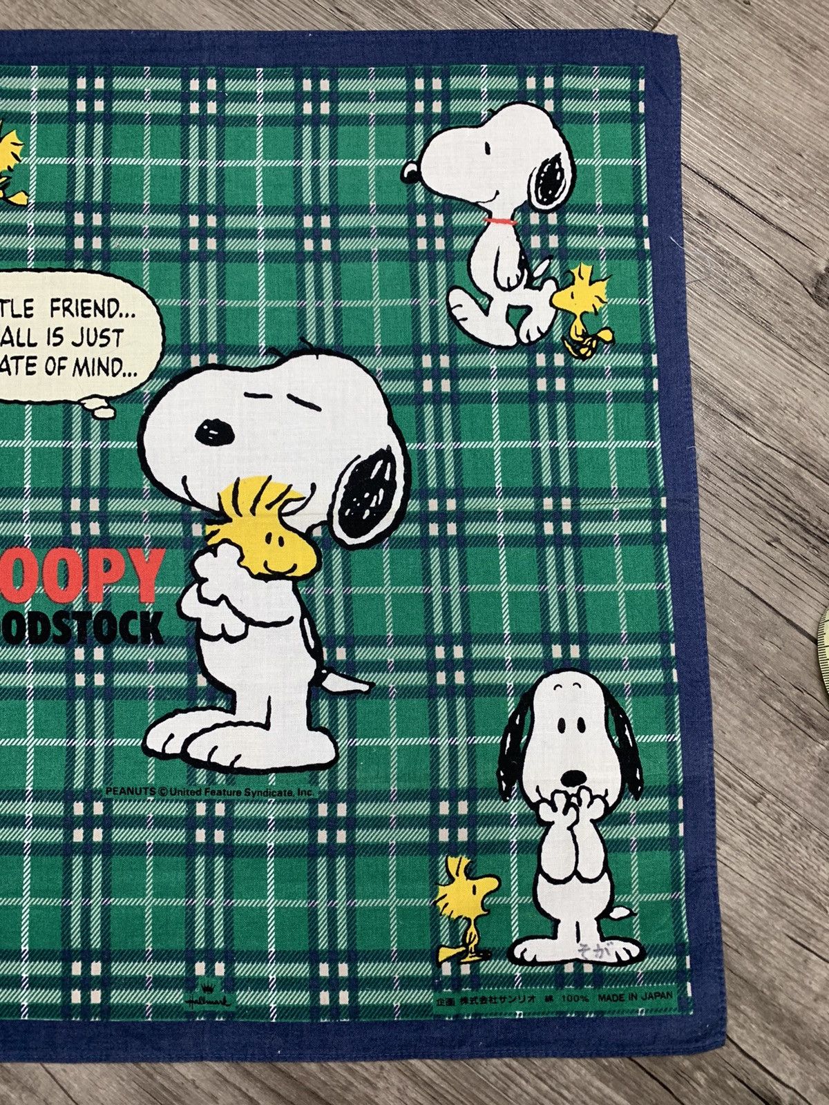 Cartoon Network Vintage Peanuts Snoopy Handkerchief/Neckerchief Size ONE SIZE - 4 Thumbnail