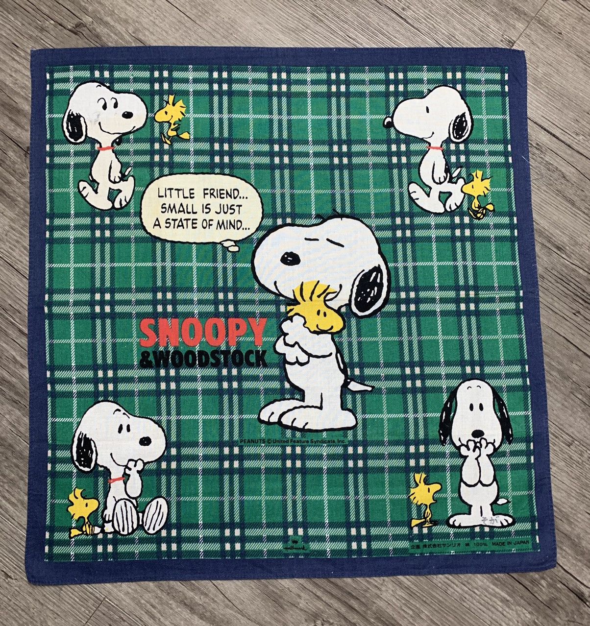 Cartoon Network Vintage Peanuts Snoopy Handkerchief/Neckerchief Size ONE SIZE - 1 Thumbnail