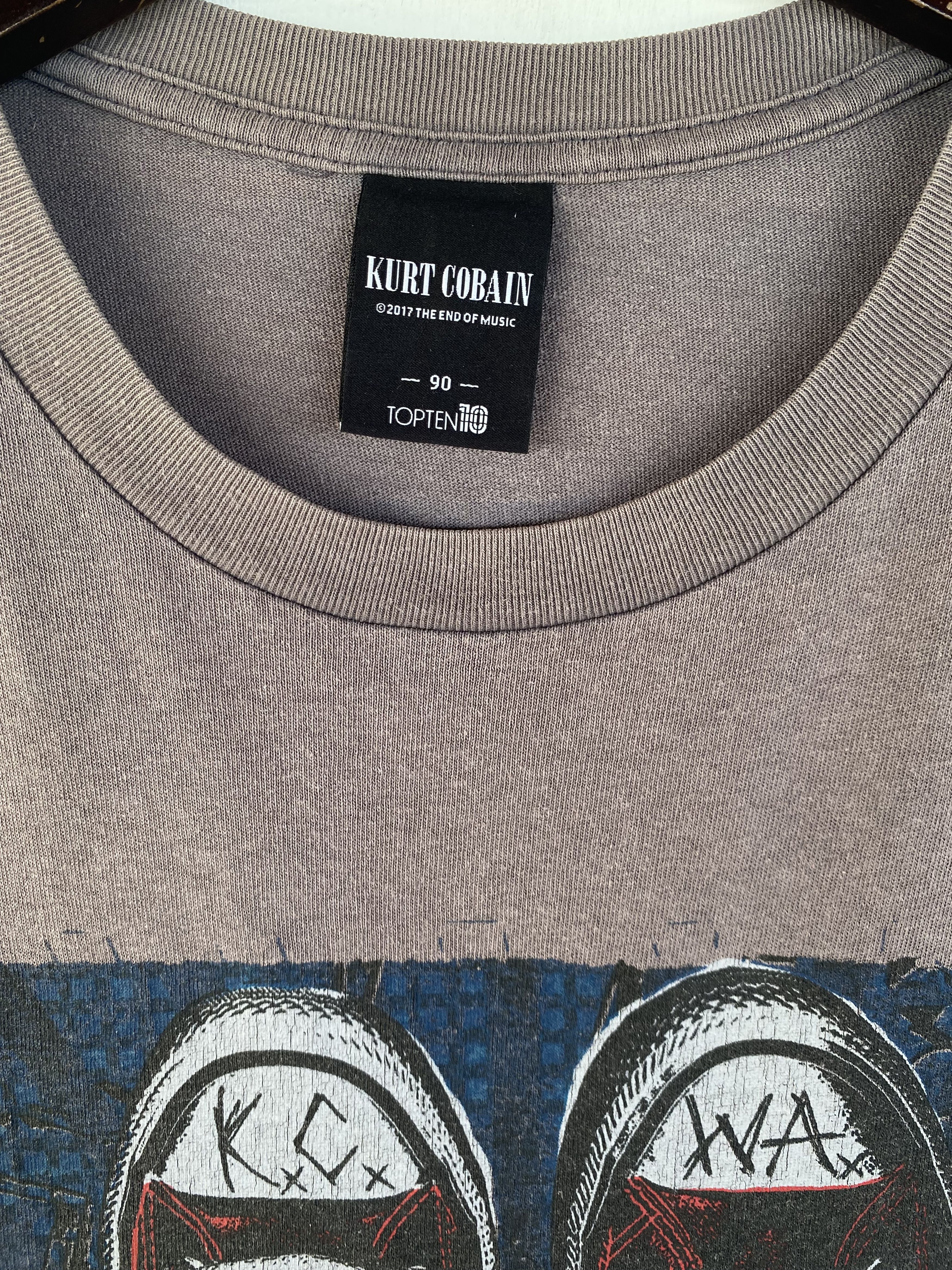 Band Tees 💥KURT COBAIN Nirvana band Grunge sunfaded rare tee shirt Size US M / EU 48-50 / 2 - 3 Thumbnail