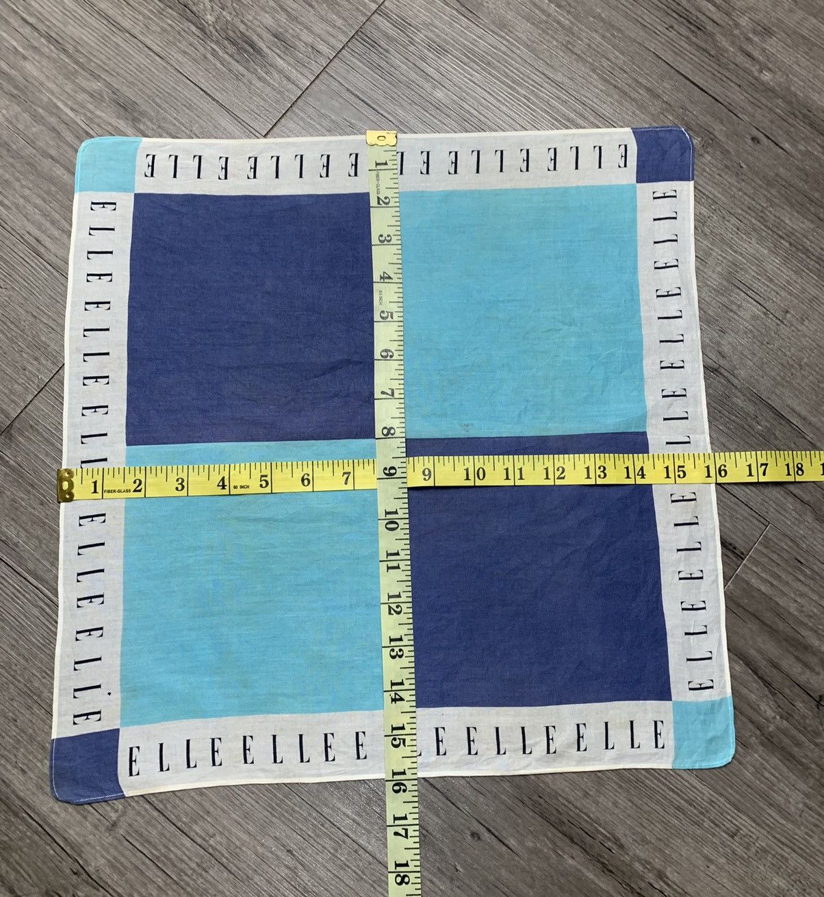 Vintage Elle Handkerchief/Neckerchief/Bandana Size ONE SIZE - 6 Thumbnail