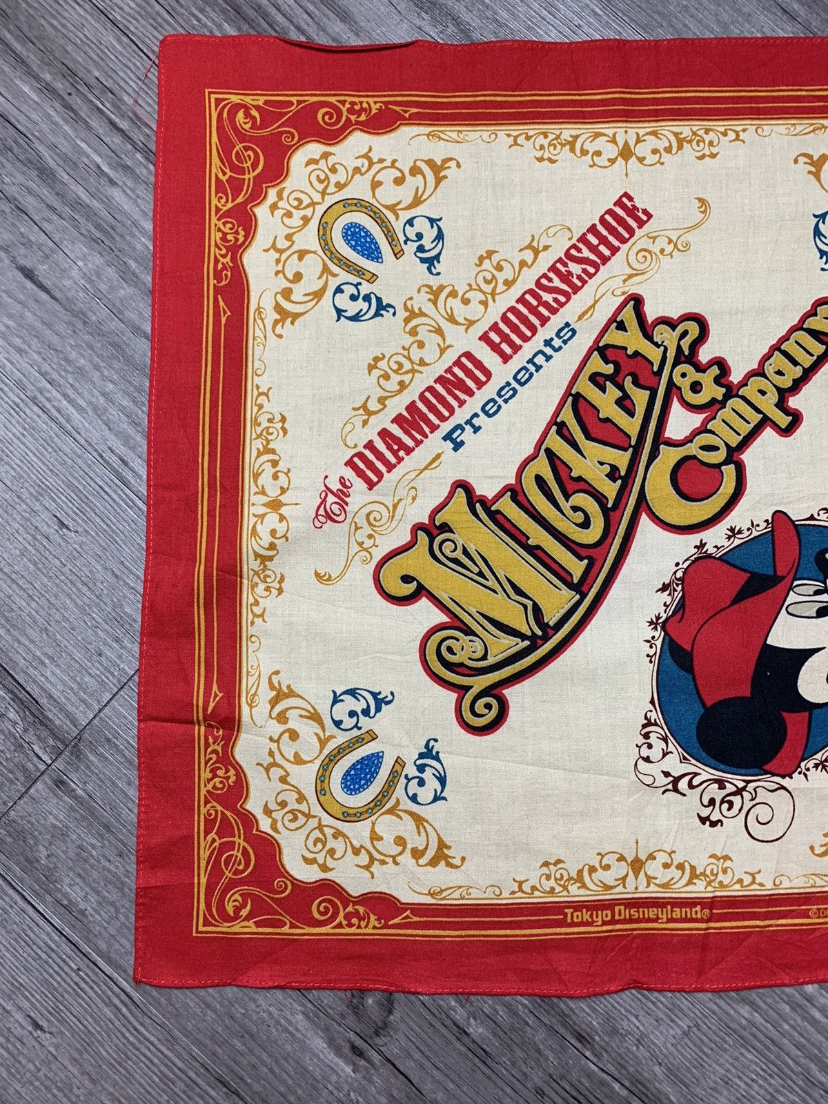 Disney Disney Mickey Handkerchief Neckerchief Pocketsquares Size ONE SIZE - 2 Thumbnail