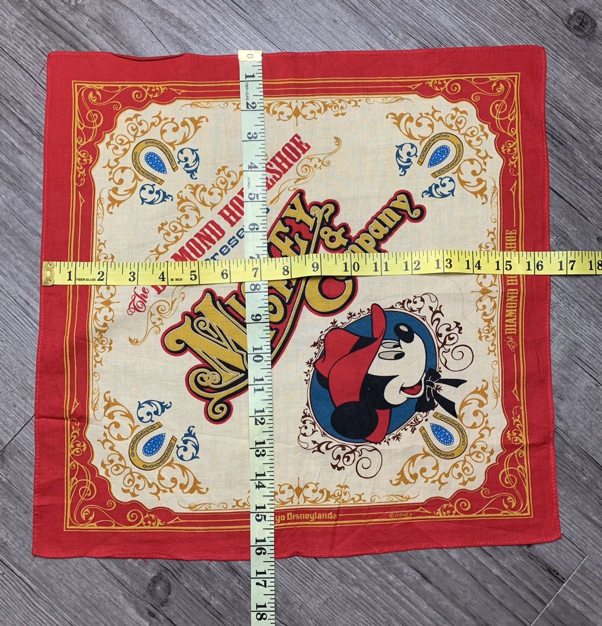 Disney Disney Mickey Handkerchief Neckerchief Pocketsquares Size ONE SIZE - 4 Thumbnail