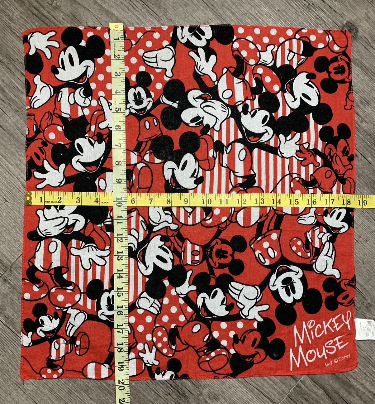 Disney Disney Mickey Handkerchief Neckerchief Pocketsquares Size ONE SIZE - 4 Thumbnail