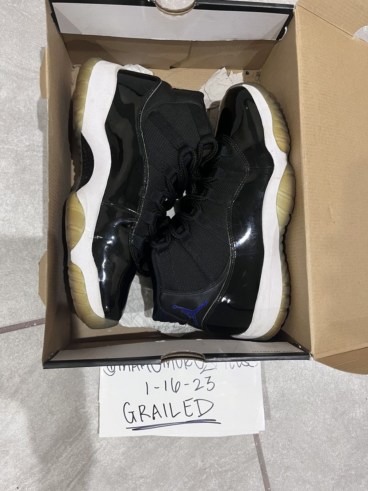 Jordan Brand AIR JORDAN SPACEJAM 11s SIZE 9.5 Size US 9.5 / EU 42-43 - 7 Thumbnail