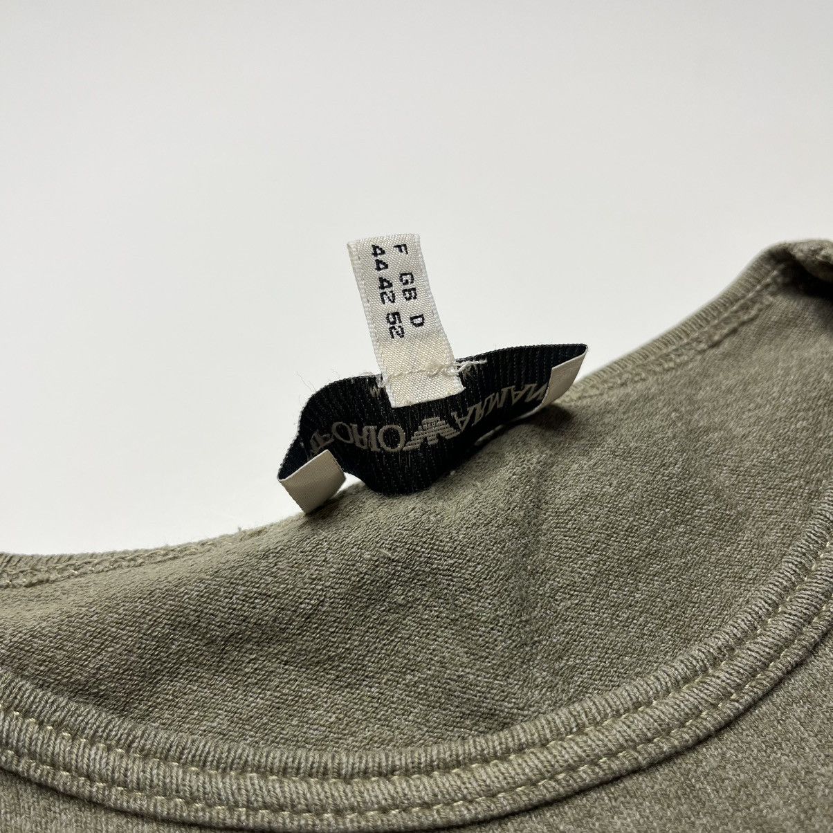 Emporio Armani × Vintage Vintage 90’s Emporio Armani Long Sleeve T-Shirt Size US M / EU 48-50 / 2 - 10 Thumbnail