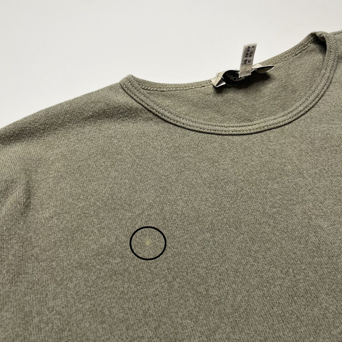 Emporio Armani × Vintage Vintage 90’s Emporio Armani Long Sleeve T-Shirt Size US M / EU 48-50 / 2 - 7 Thumbnail
