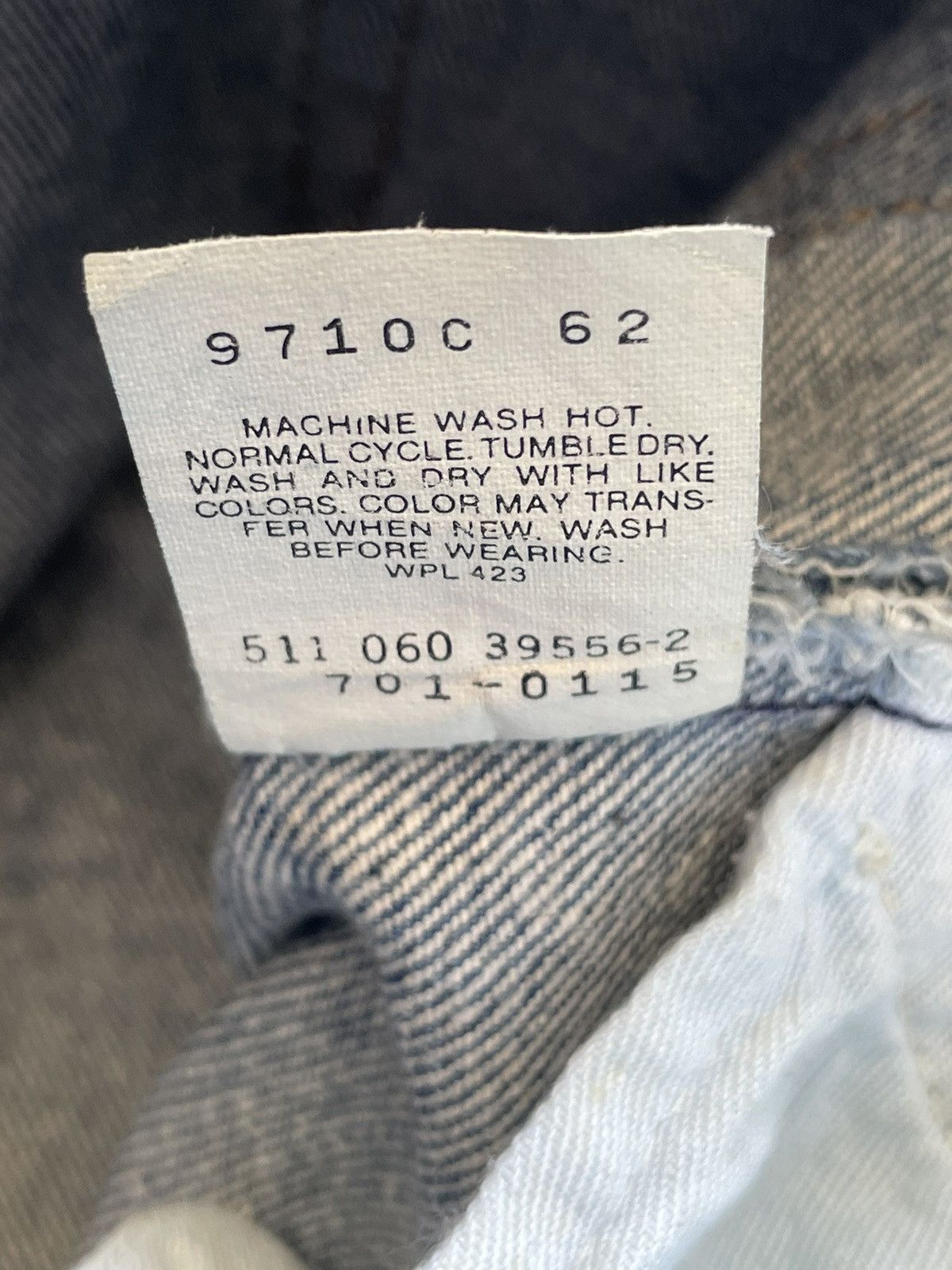Levi's Vintage 1990 Levis Student 701 e Size US 29 - 13 Thumbnail