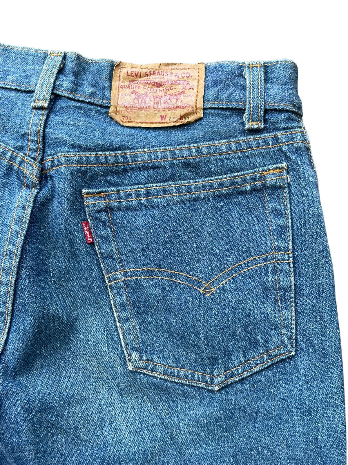 Levi's Vintage 1990 Levis Student 701 e Size US 29 - 10 Thumbnail