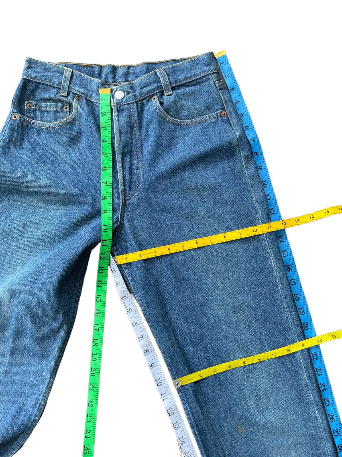 Levi's Vintage 1990 Levis Student 701 e Size US 29 - 25 Thumbnail
