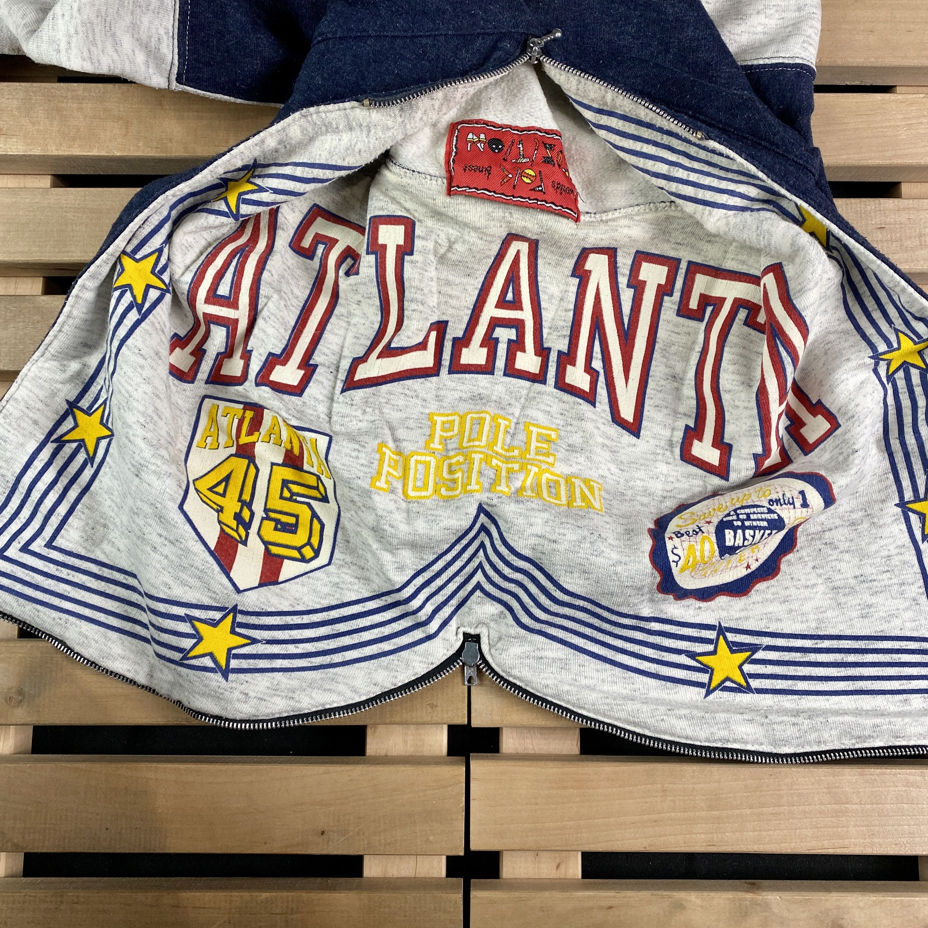 MLB × Vintage Mens Hoodies Vintage Atlanta Size XL Size US XL / EU 56 / 4 - 5 Thumbnail