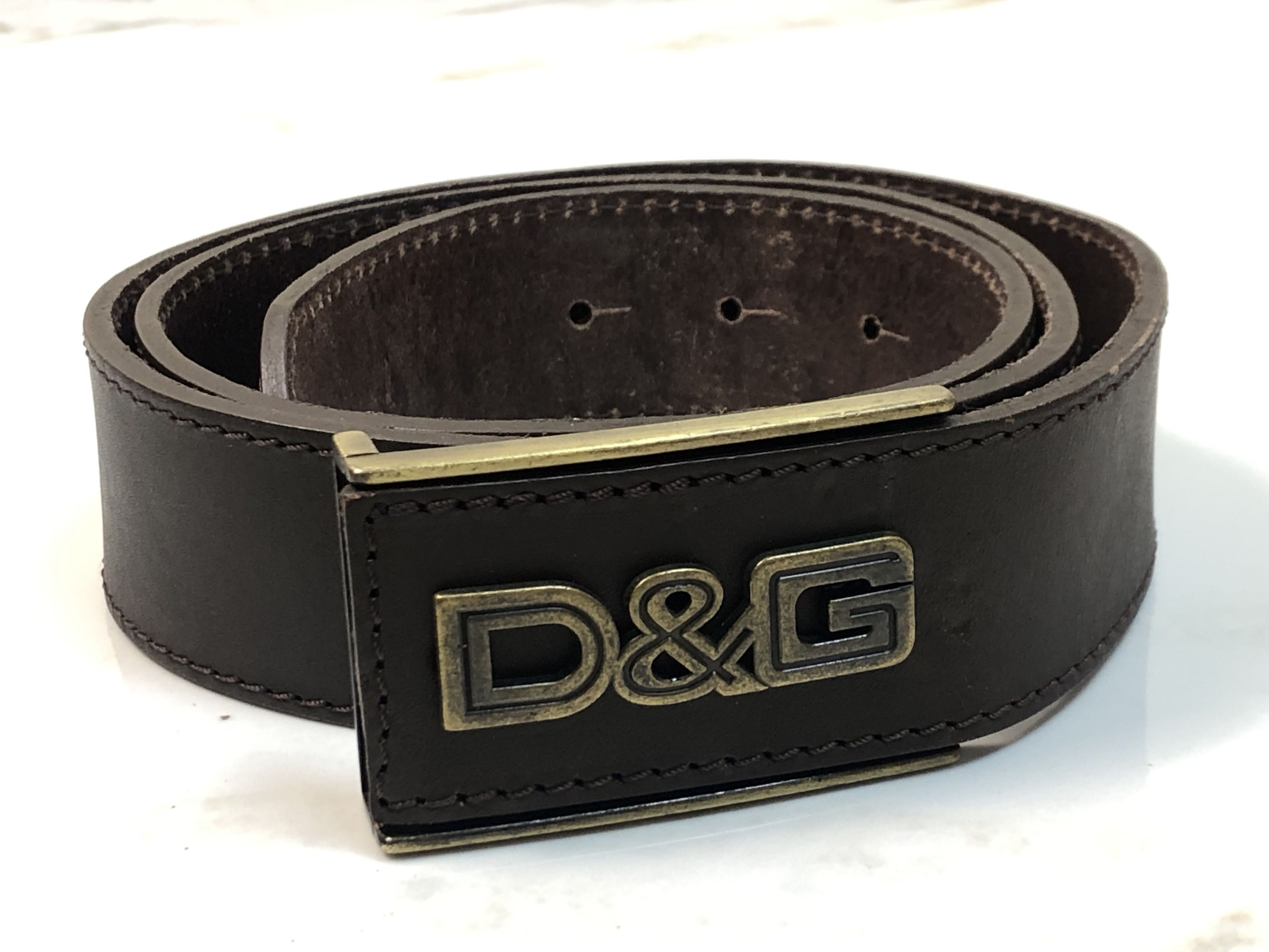 Dolce & Gabbana Dolce & Gabbana Leather Belt Size ONE SIZE - 3 Thumbnail