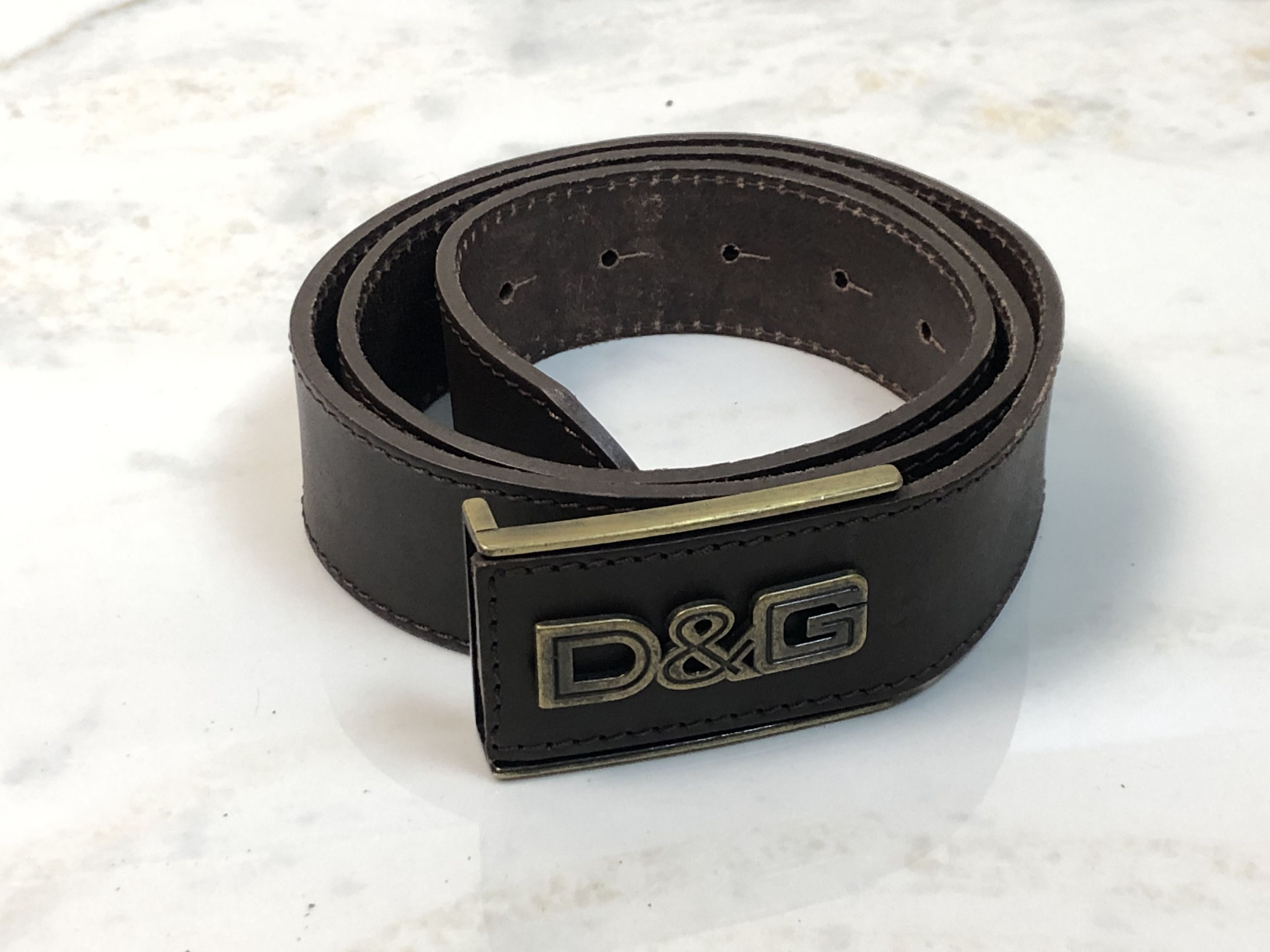 Dolce & Gabbana Dolce & Gabbana Leather Belt Size ONE SIZE - 1 Thumbnail