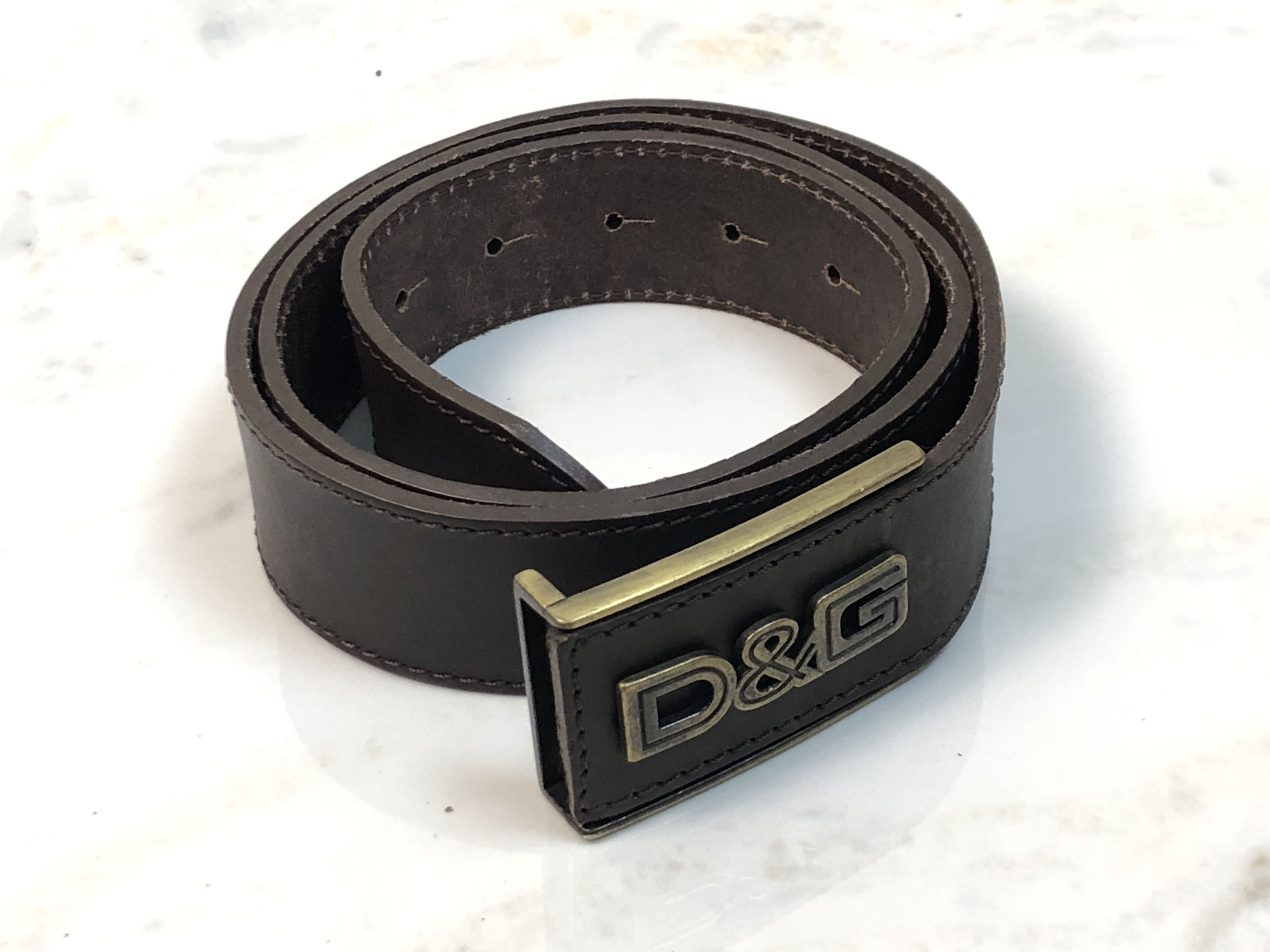 Dolce & Gabbana Dolce & Gabbana Leather Belt Size ONE SIZE - 2 Thumbnail