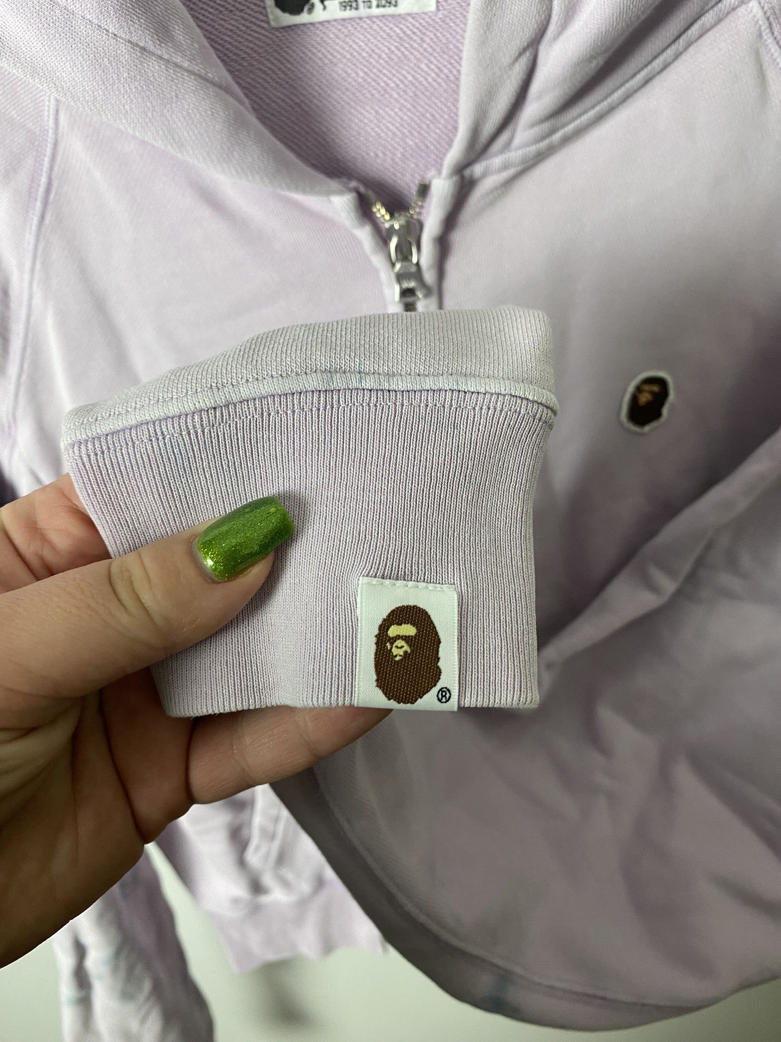 Bape BAPE small logo zip-up hoodie Size ONE SIZE - 4 Thumbnail