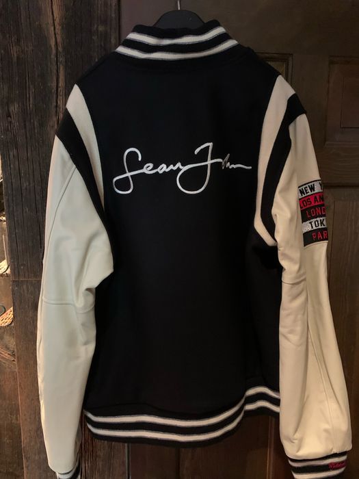 Sean John 20th Anniversary Sean John Bad Boy Varsity Jacket Grailed