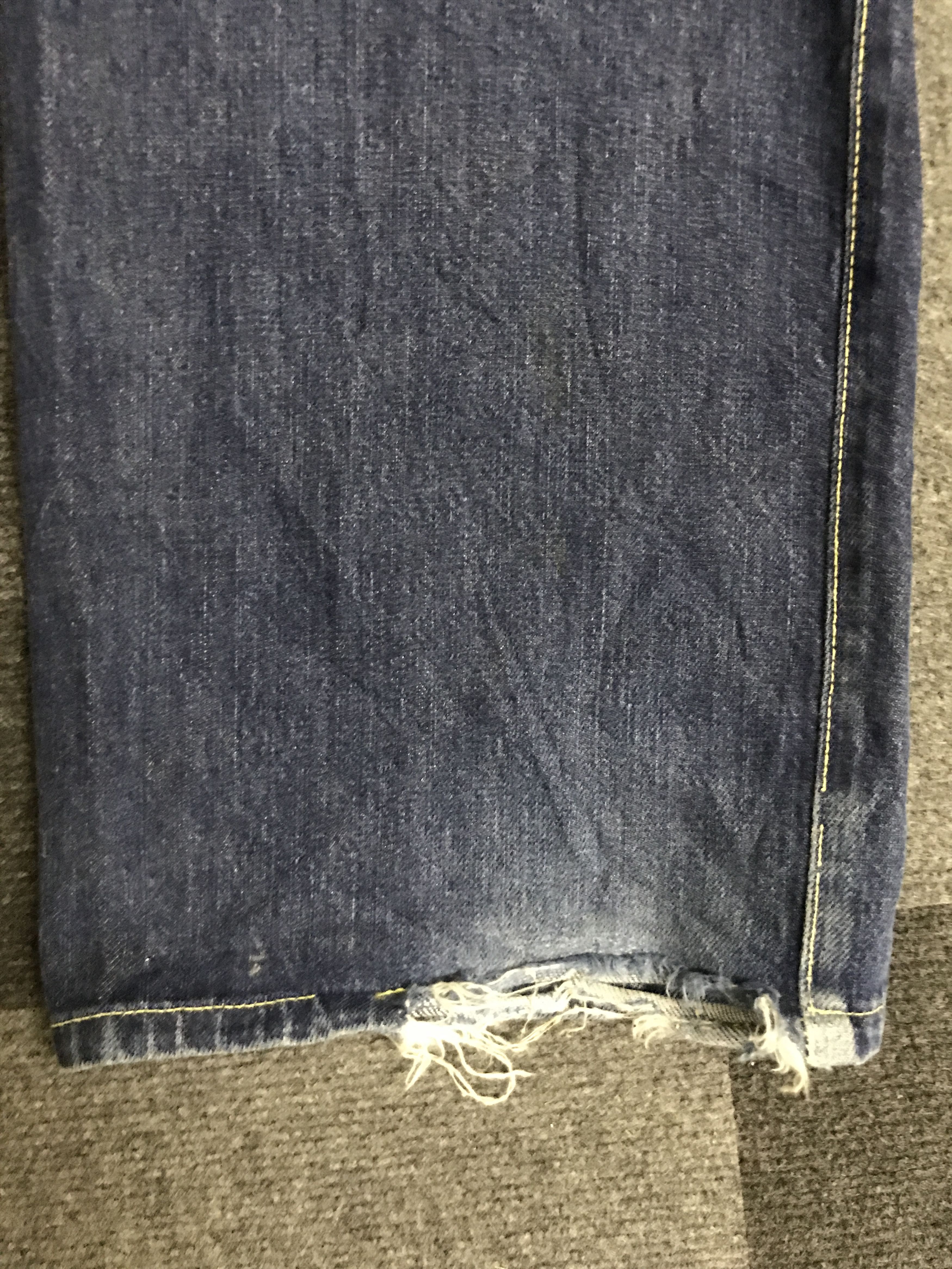 Japanese Brand D154 STUDIO D Artisan Double Line Selvedge Jeans Size US 31 - 11 Thumbnail