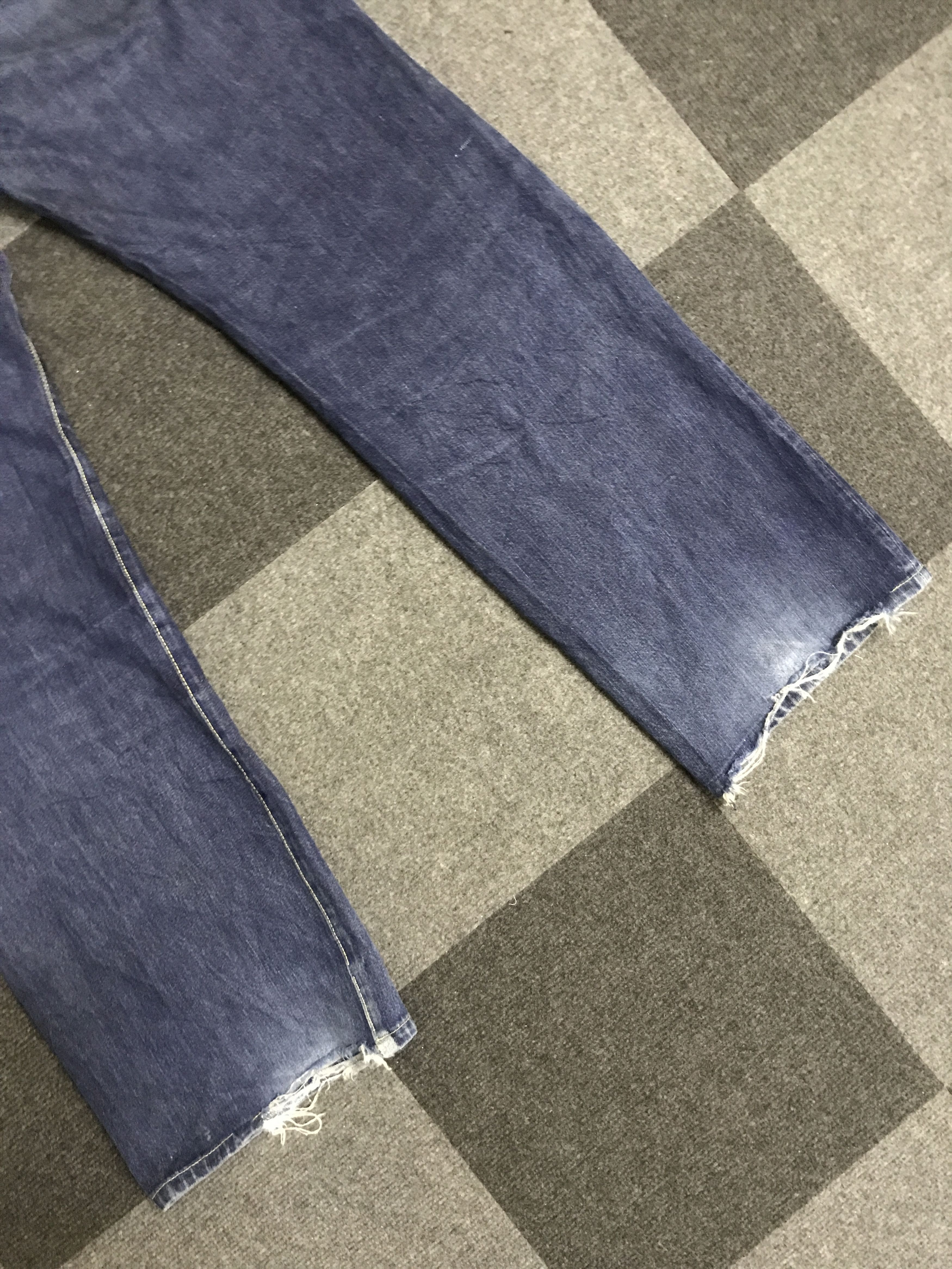 Japanese Brand D154 STUDIO D Artisan Double Line Selvedge Jeans Size US 31 - 10 Thumbnail