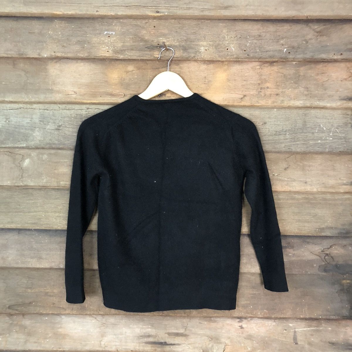 Japanese Brand × Vintage Art Animal Black Patterned Cardigans #462B Size XS / US 0-2 / IT 36-38 - 5 Thumbnail