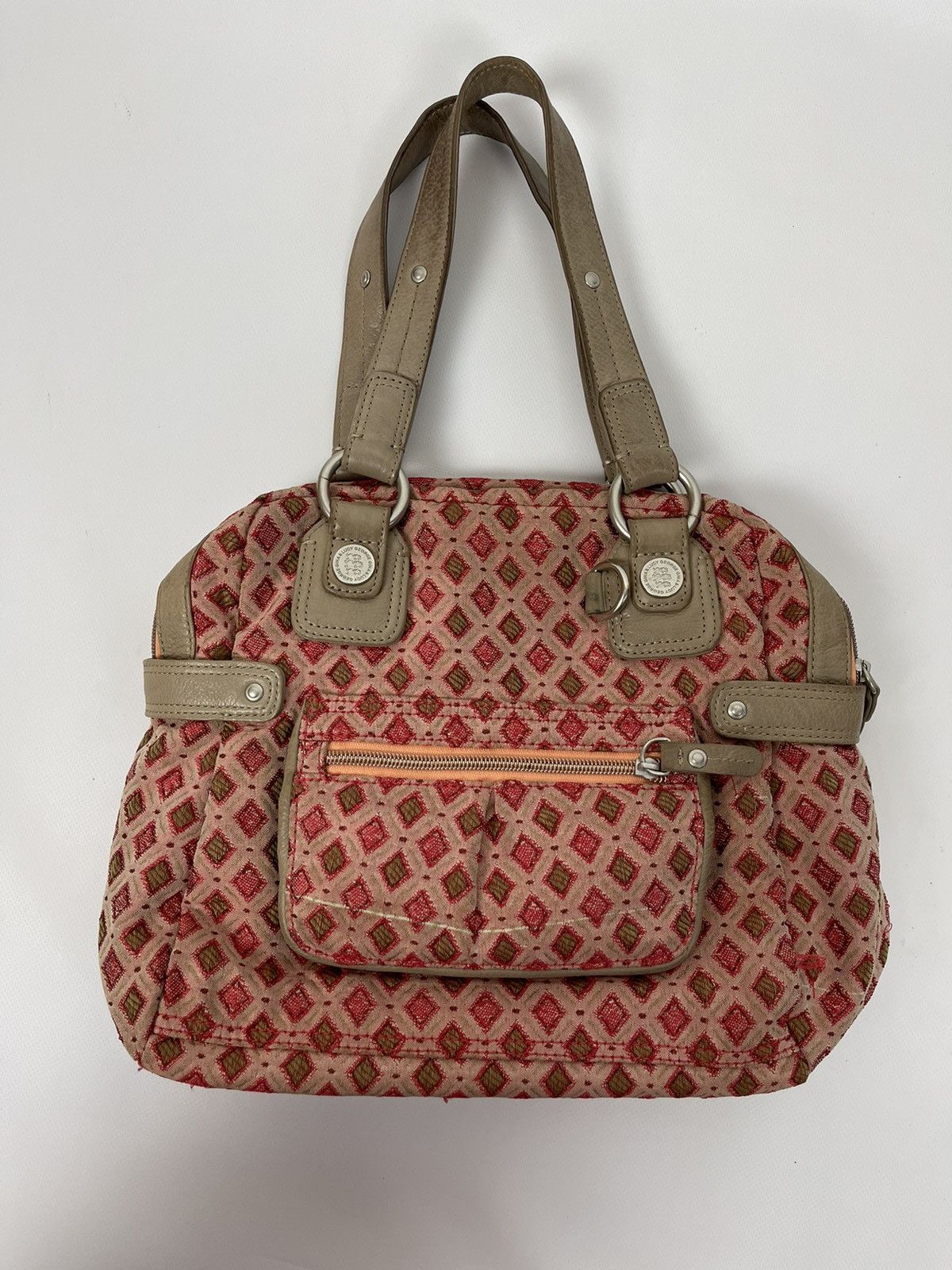Japanese Brand George Gina Lucy vintage pattern bag with wallet Size ONE SIZE - 3 Thumbnail