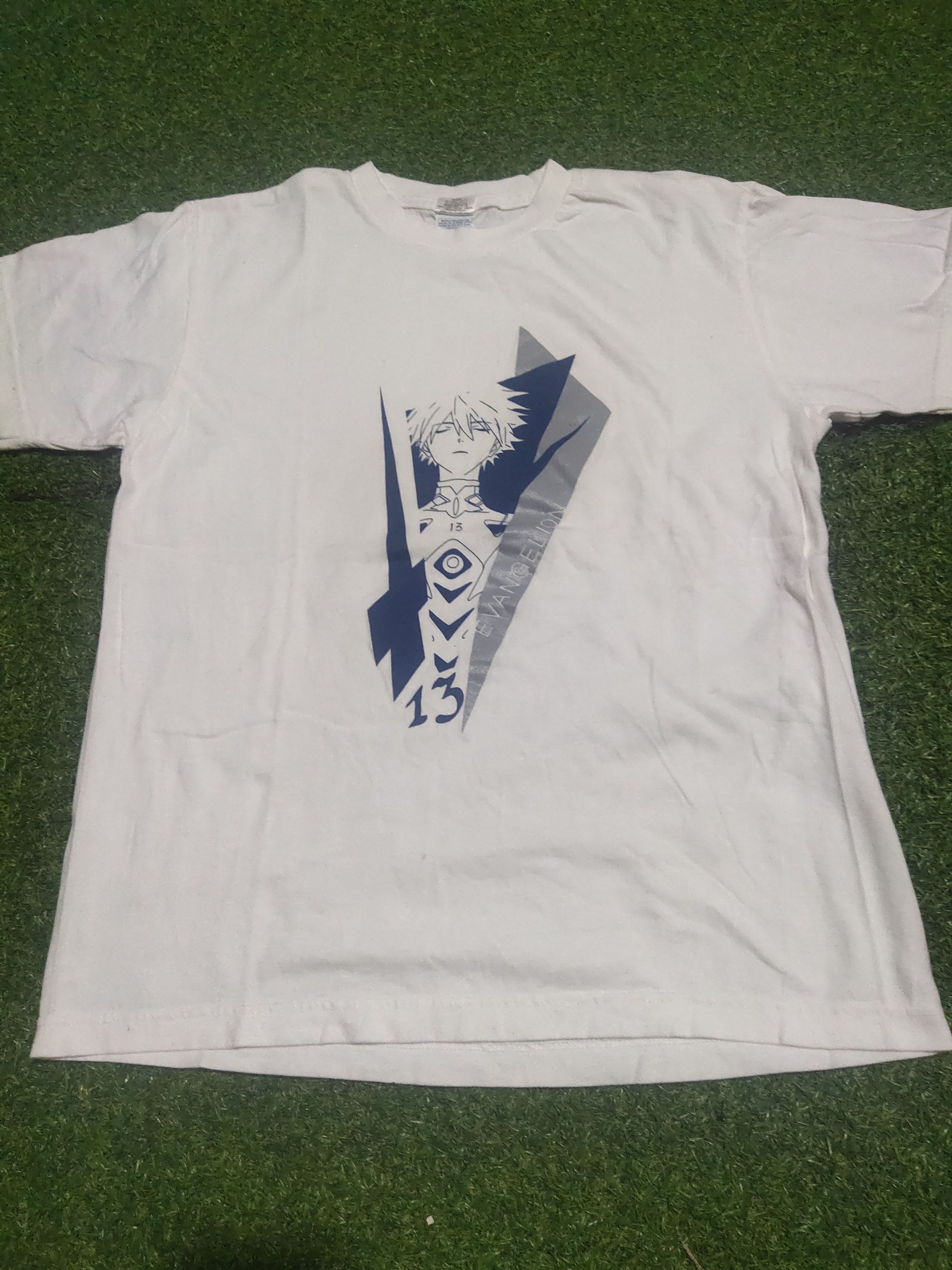 Anime × Vintage RARE!! NEON GENESIS EVANGELION ANIME MOVIE Size US M / EU 48-50 / 2 - 1 Thumbnail