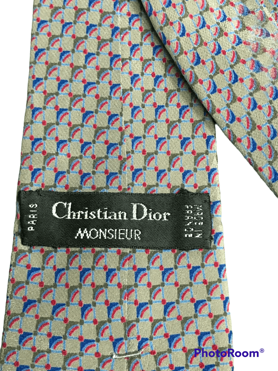 Christian Dior Monsieur × Vintage Christian Dior Silk Neck Tie Size ONE SIZE - 2 Thumbnail