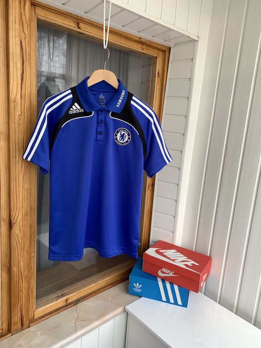 Adidas chelsea sales polo shirt