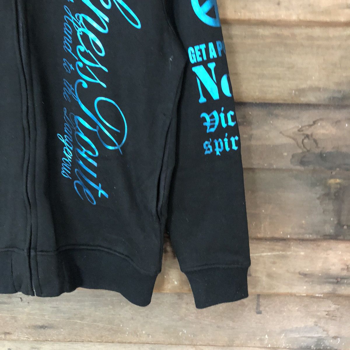 Japanese Brand Darkness Route like if6was9 lgb Hoodie sweater #455B Size US M / EU 48-50 / 2 - 5 Thumbnail