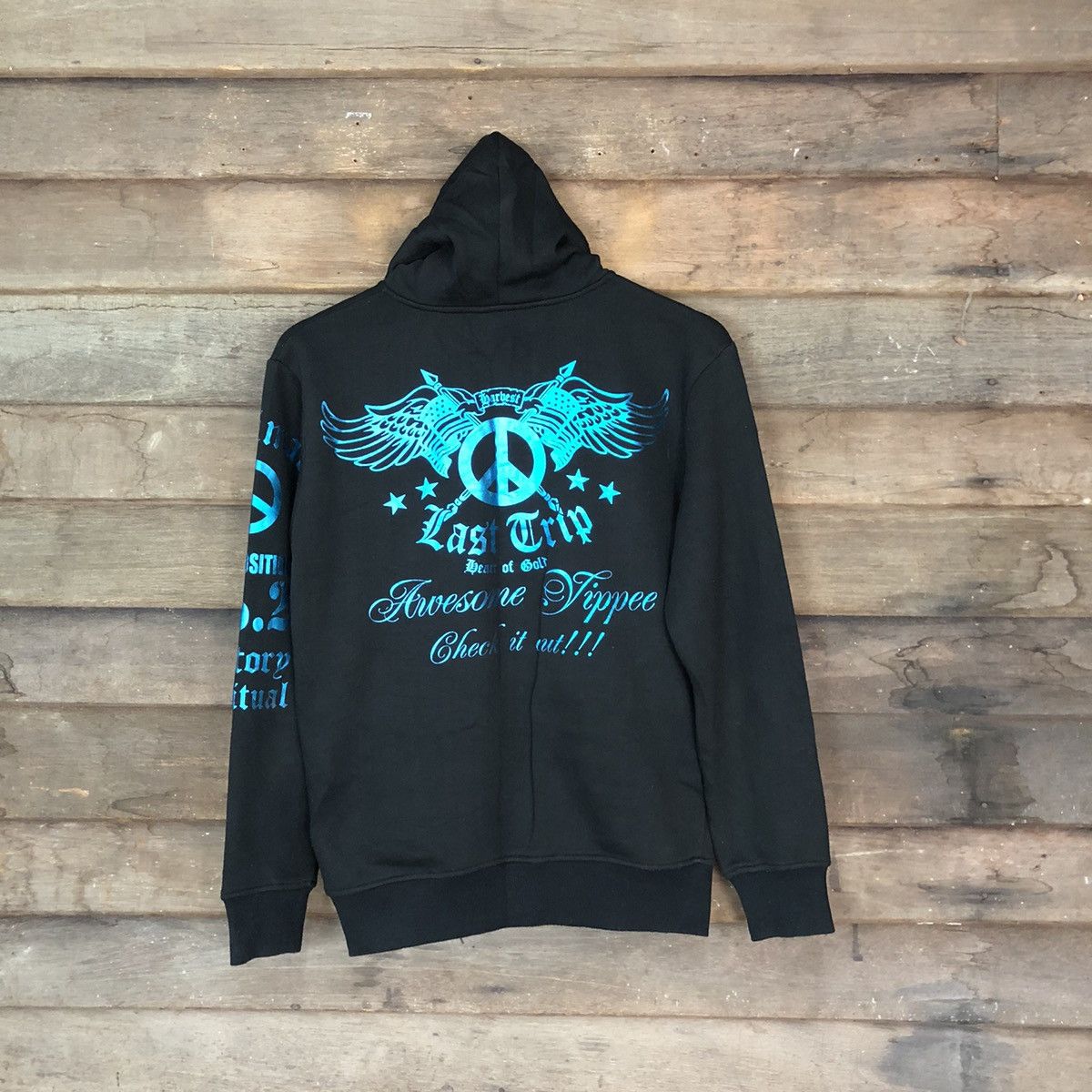 Japanese Brand Darkness Route like if6was9 lgb Hoodie sweater #455B Size US M / EU 48-50 / 2 - 8 Thumbnail