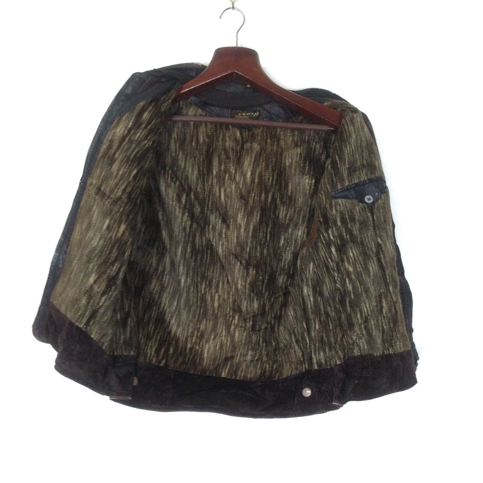 Harley Davidson × Japanese Brand × West Coast Choppers Vintage Hawks Men’s Wear Tokyo Genuine Leather Sleeveless Size US M / EU 48-50 / 2 - 3 Thumbnail