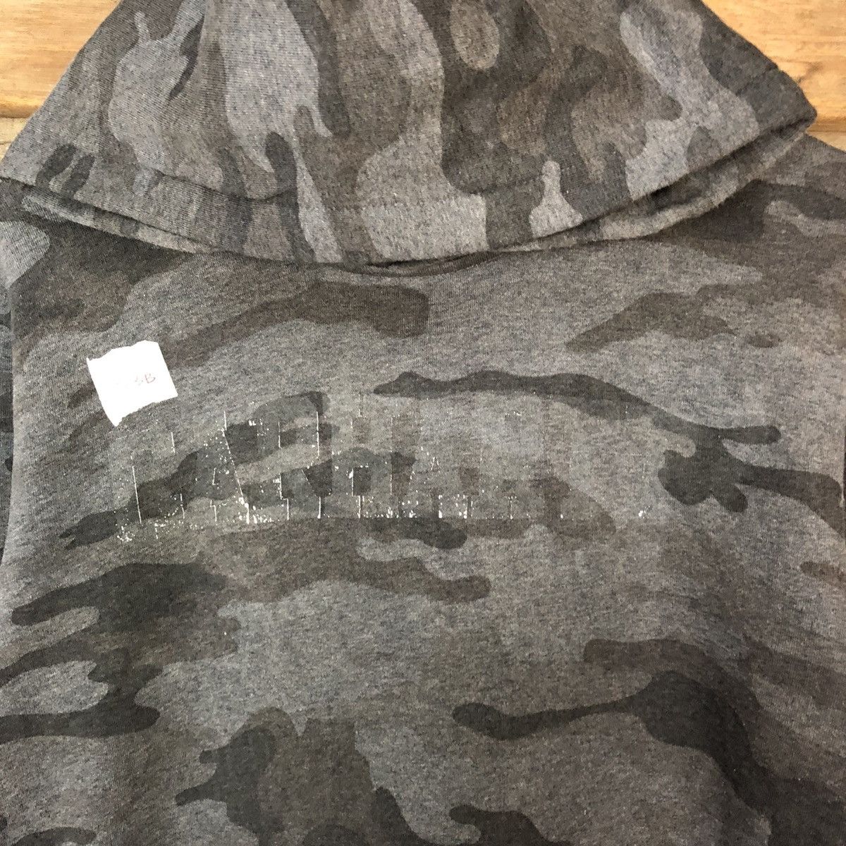 Carhartt DL Carhatt Camo faded Grey Hoodie #453B Size US S / EU 44-46 / 1 - 7 Thumbnail