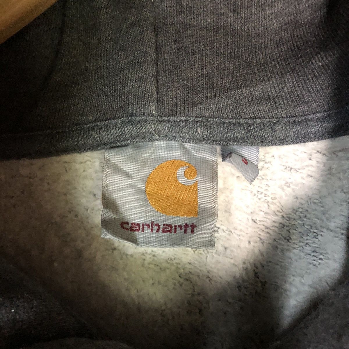 Carhartt DL Carhatt Camo faded Grey Hoodie #453B Size US S / EU 44-46 / 1 - 9 Thumbnail