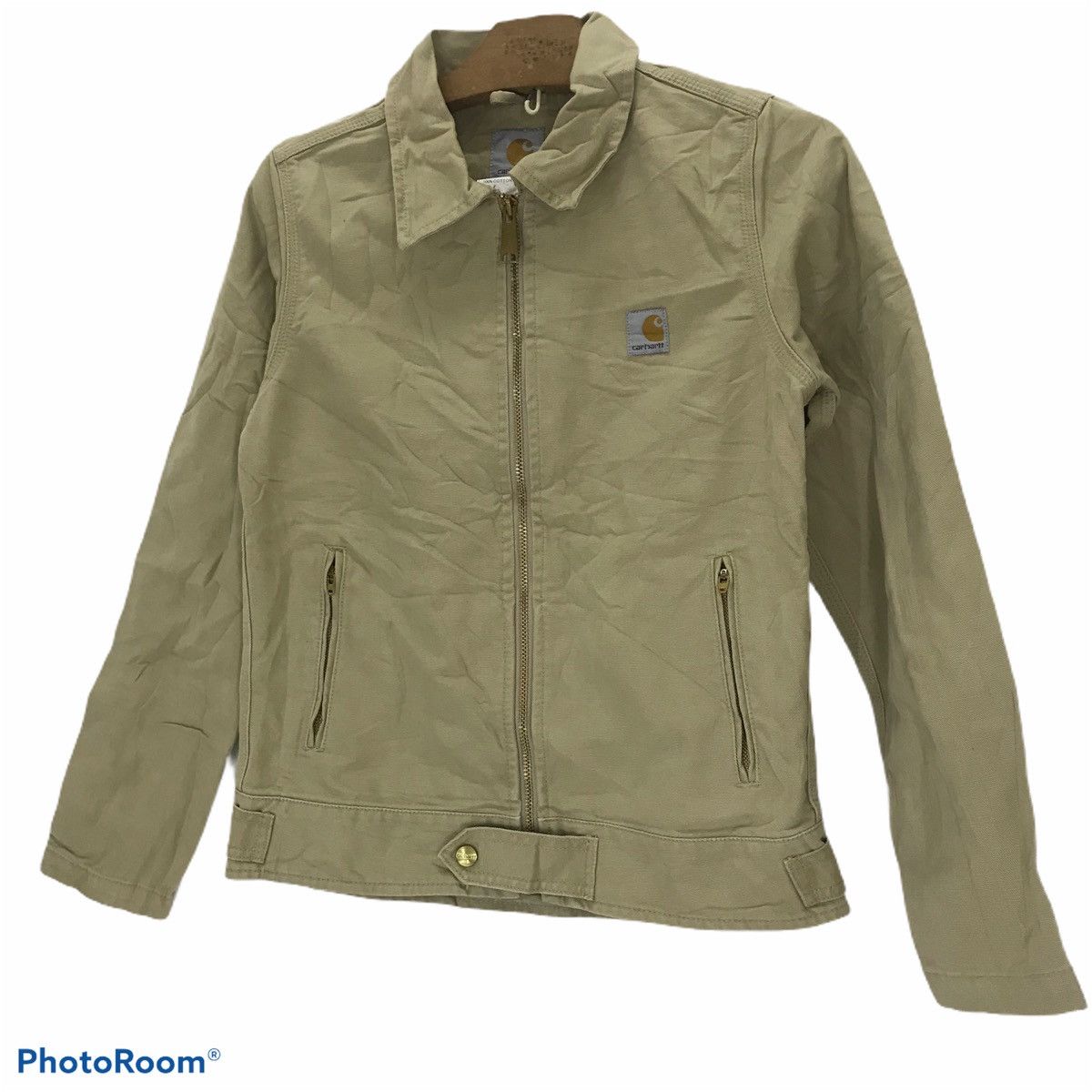 Carhart duck workwear biker jacket