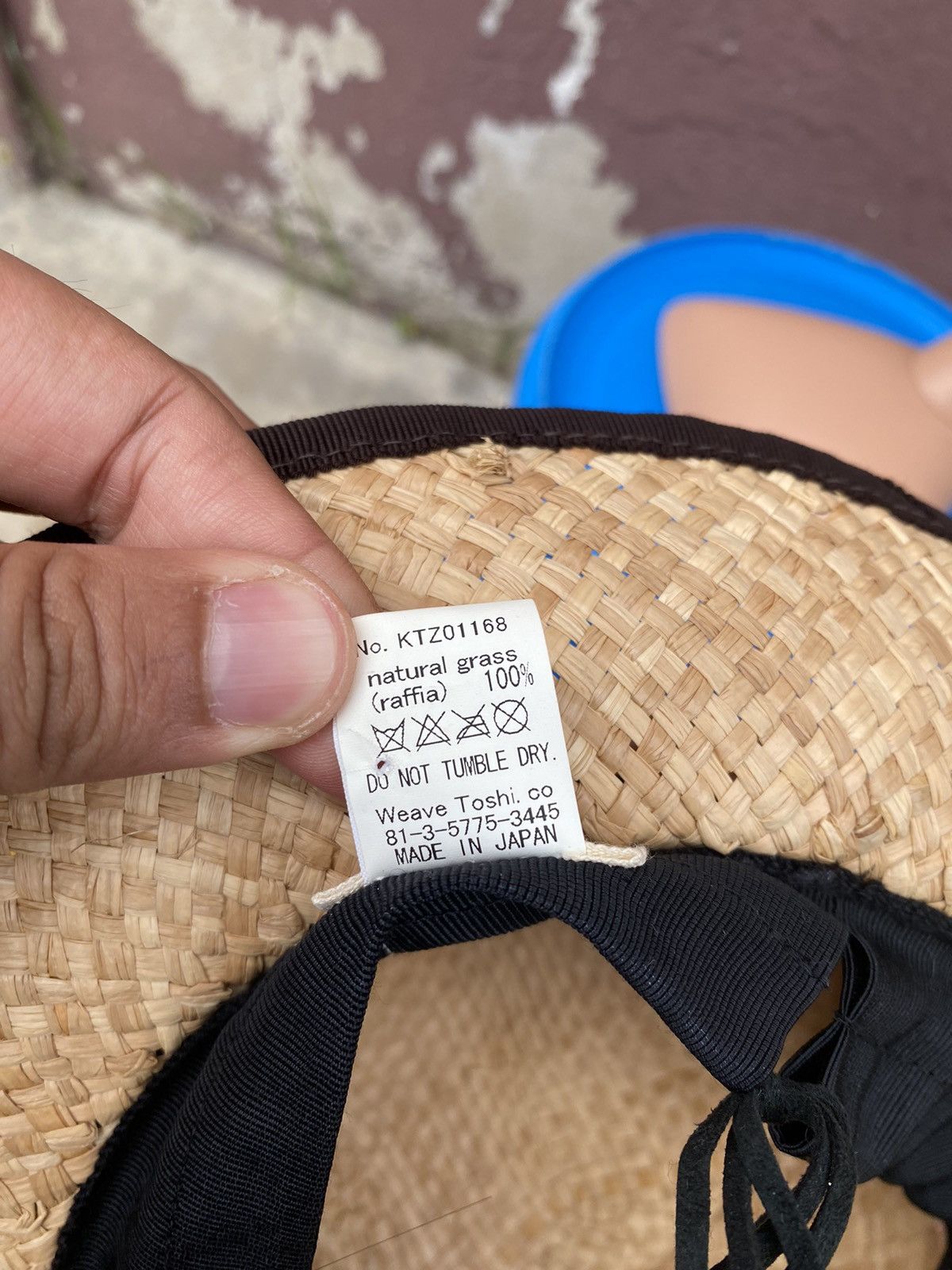 CA4LA × Japanese Brand Ca4la Natural Grass Raffia Straw Hat Size ONE SIZE - 6 Thumbnail