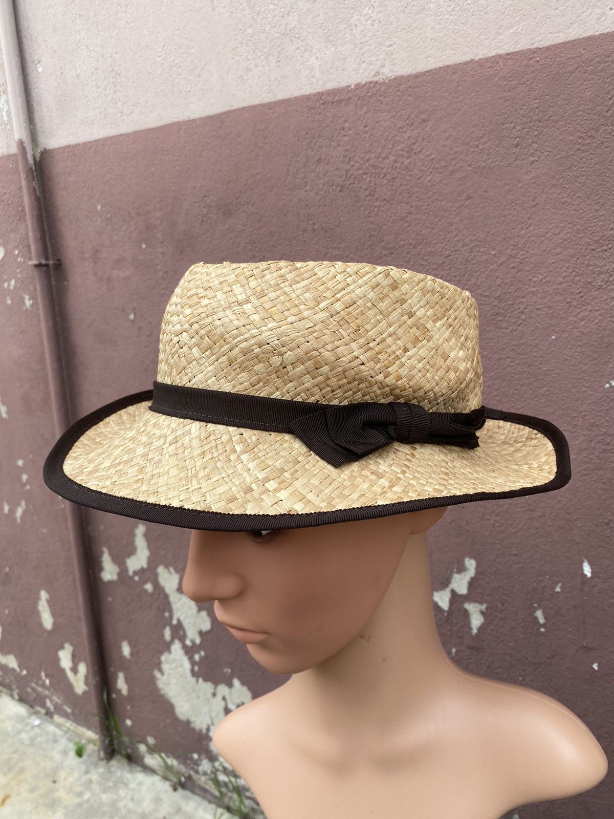 CA4LA × Japanese Brand Ca4la Natural Grass Raffia Straw Hat Size ONE SIZE - 3 Thumbnail