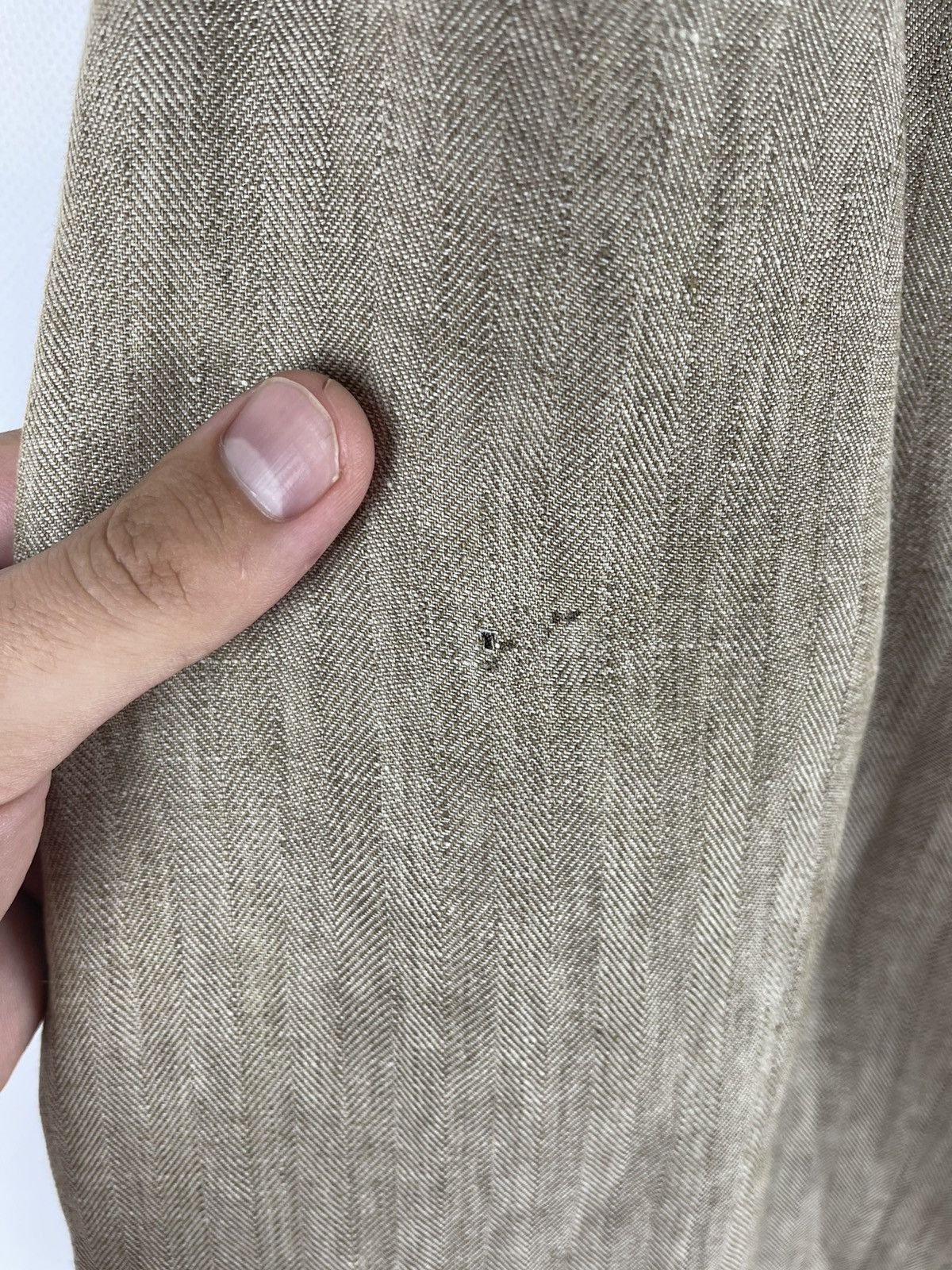 Burberry Burberry London luxury 100% linen blazer size 26 Size 46R - 8 Thumbnail