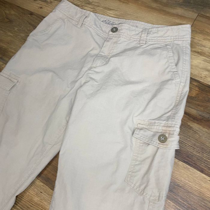 Eddie Bauer Eddie Bauer Cargo Pants Capri Cropped Ripstop Crop Khaki ...