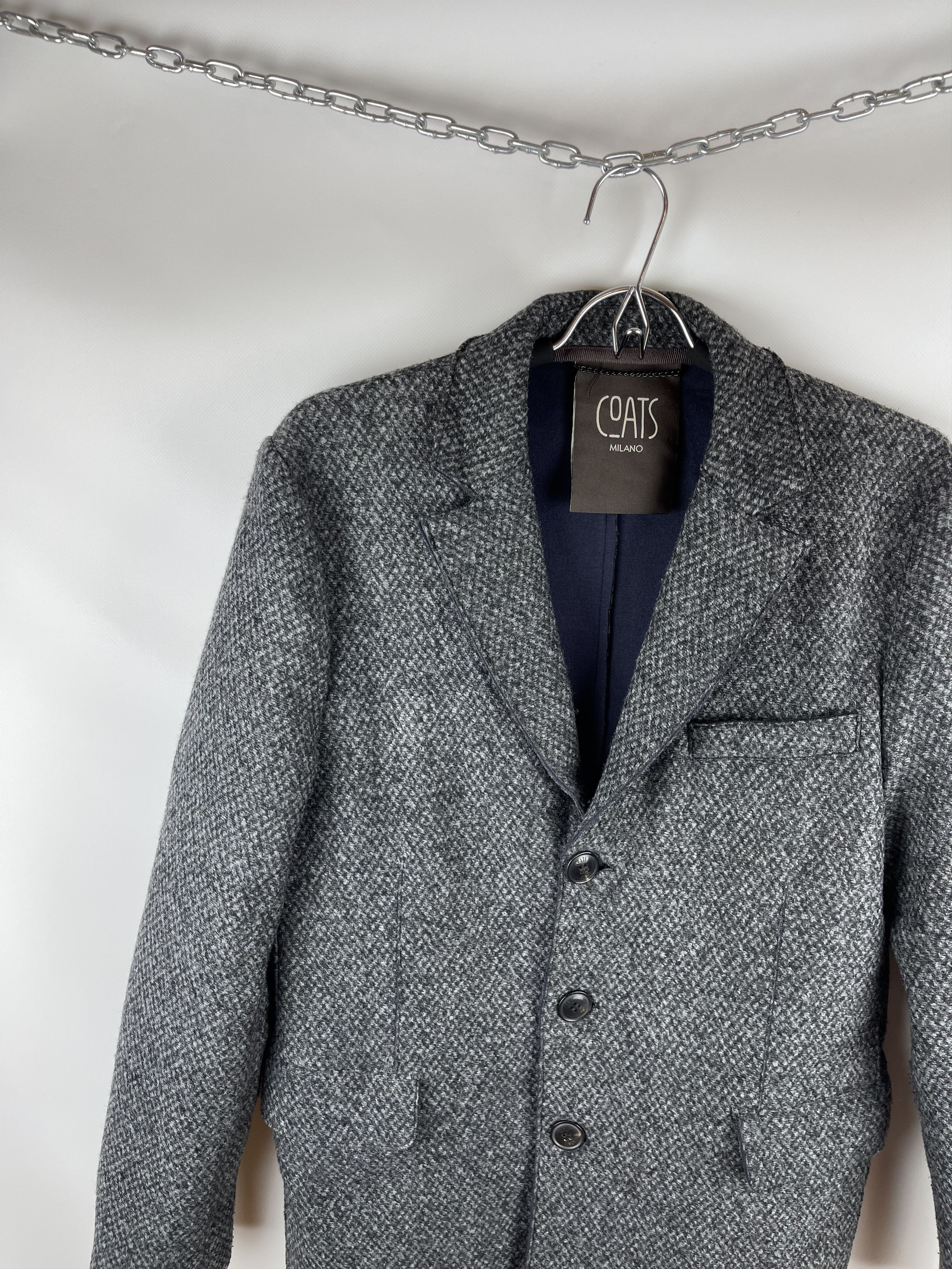 Other Coats Milano made in Italy wool grey trench coat Size US M / EU 48-50 / 2 - 2 Thumbnail