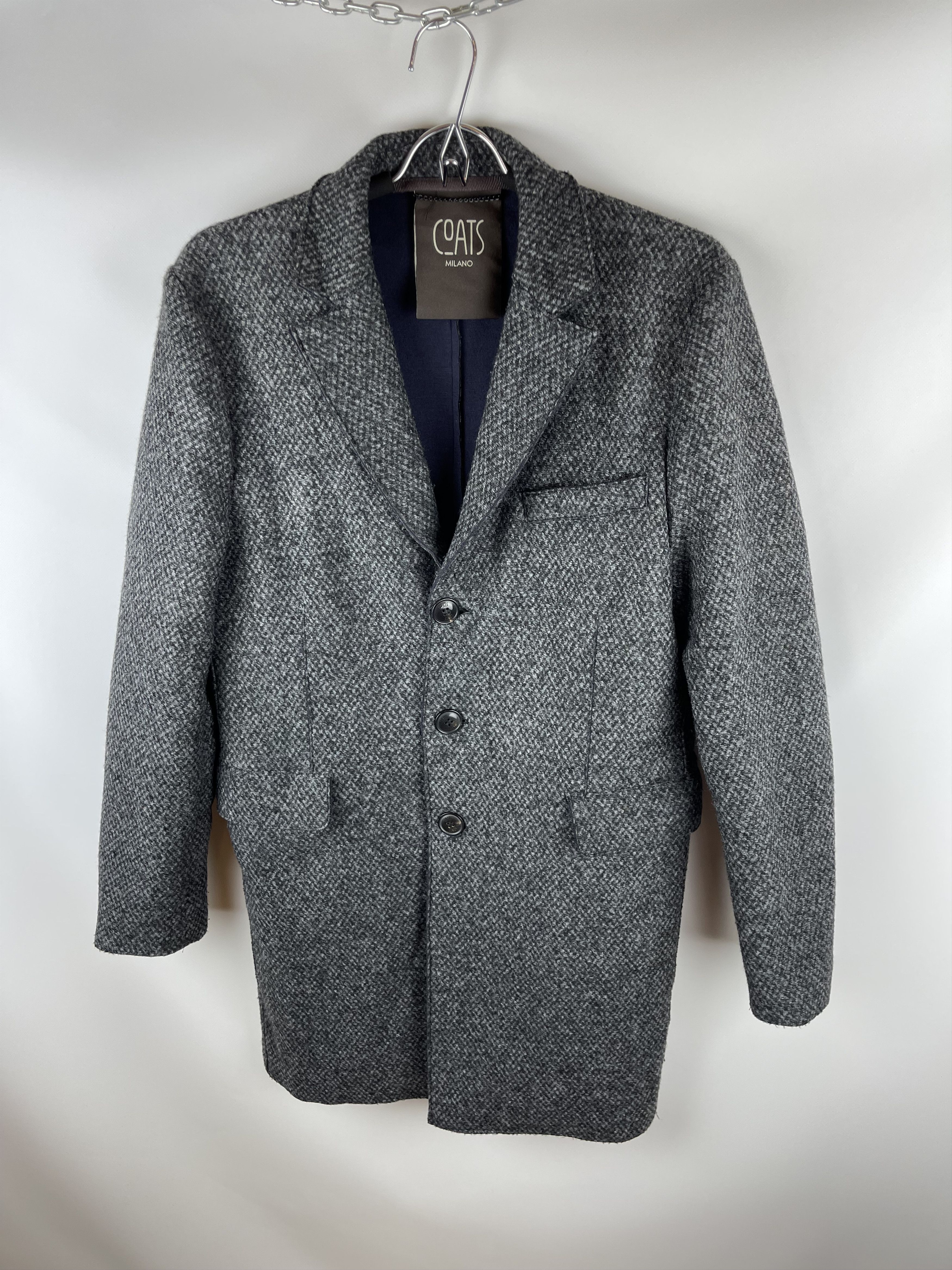 Other Coats Milano made in Italy wool grey trench coat Size US M / EU 48-50 / 2 - 5 Thumbnail