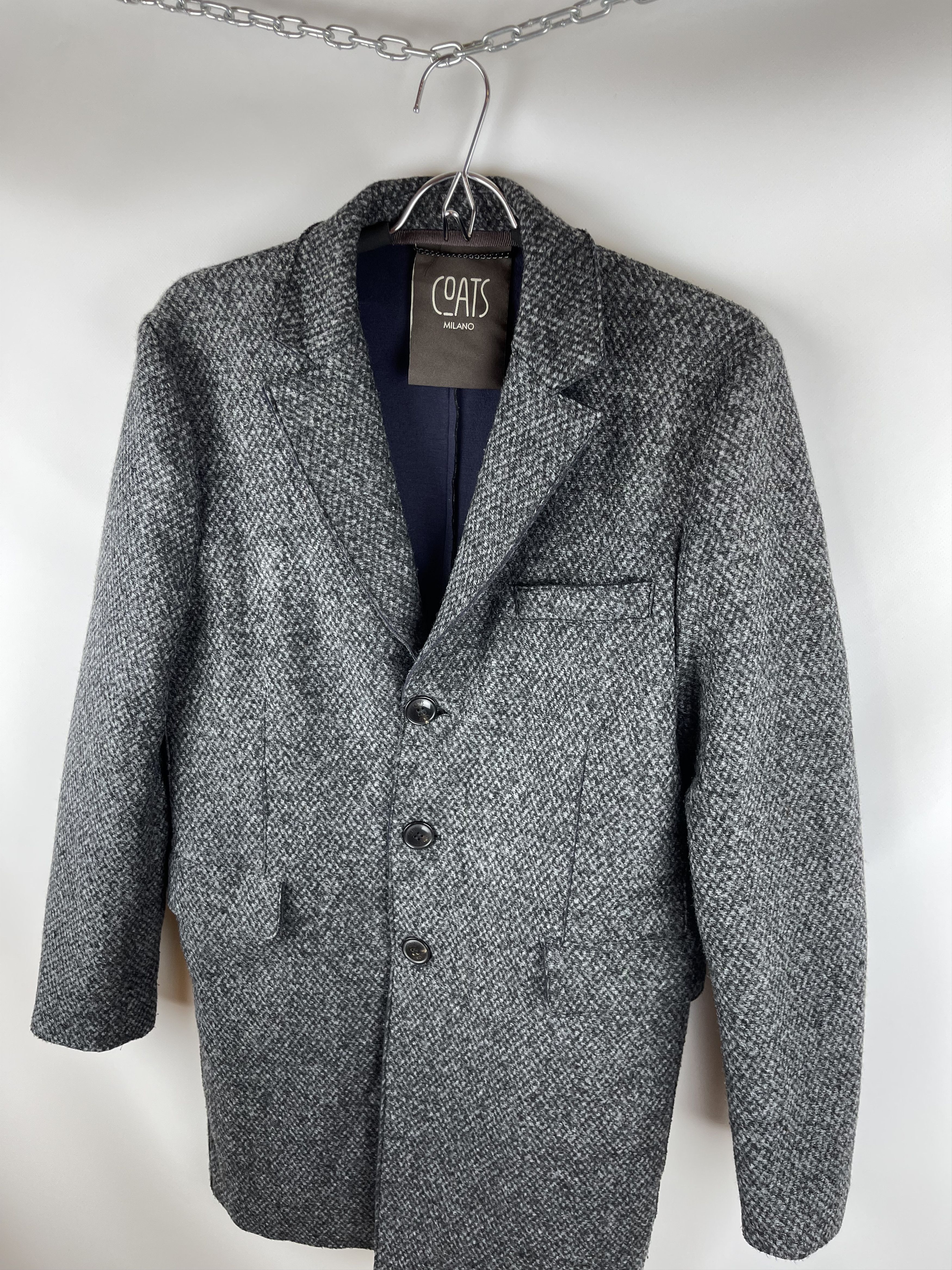 Other Coats Milano made in Italy wool grey trench coat Size US M / EU 48-50 / 2 - 3 Thumbnail