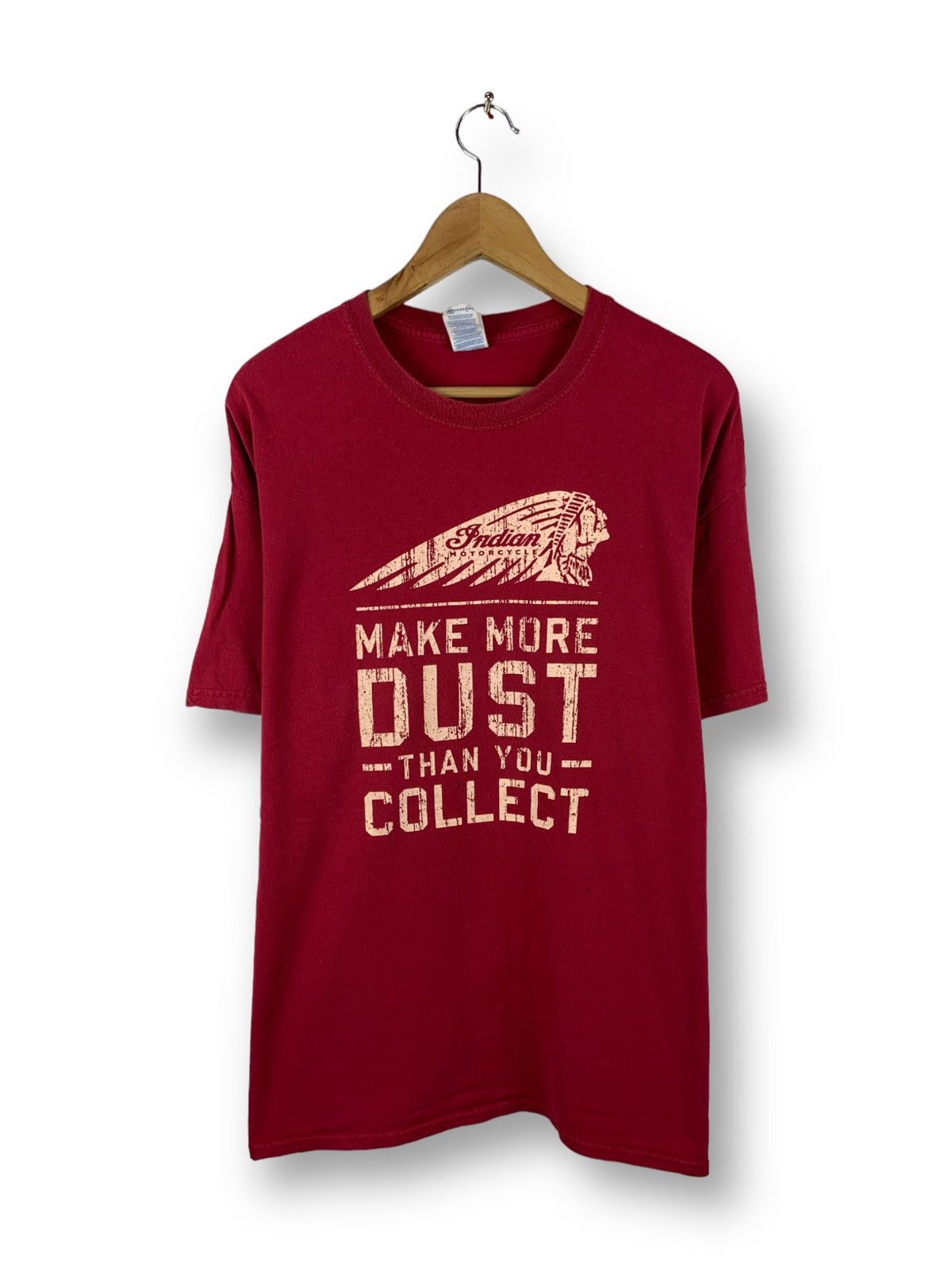 Indian Motorcycle Rare!!! Indian Motorcycles Racing Brand Tee Size US XL / EU 56 / 4 - 1 Thumbnail