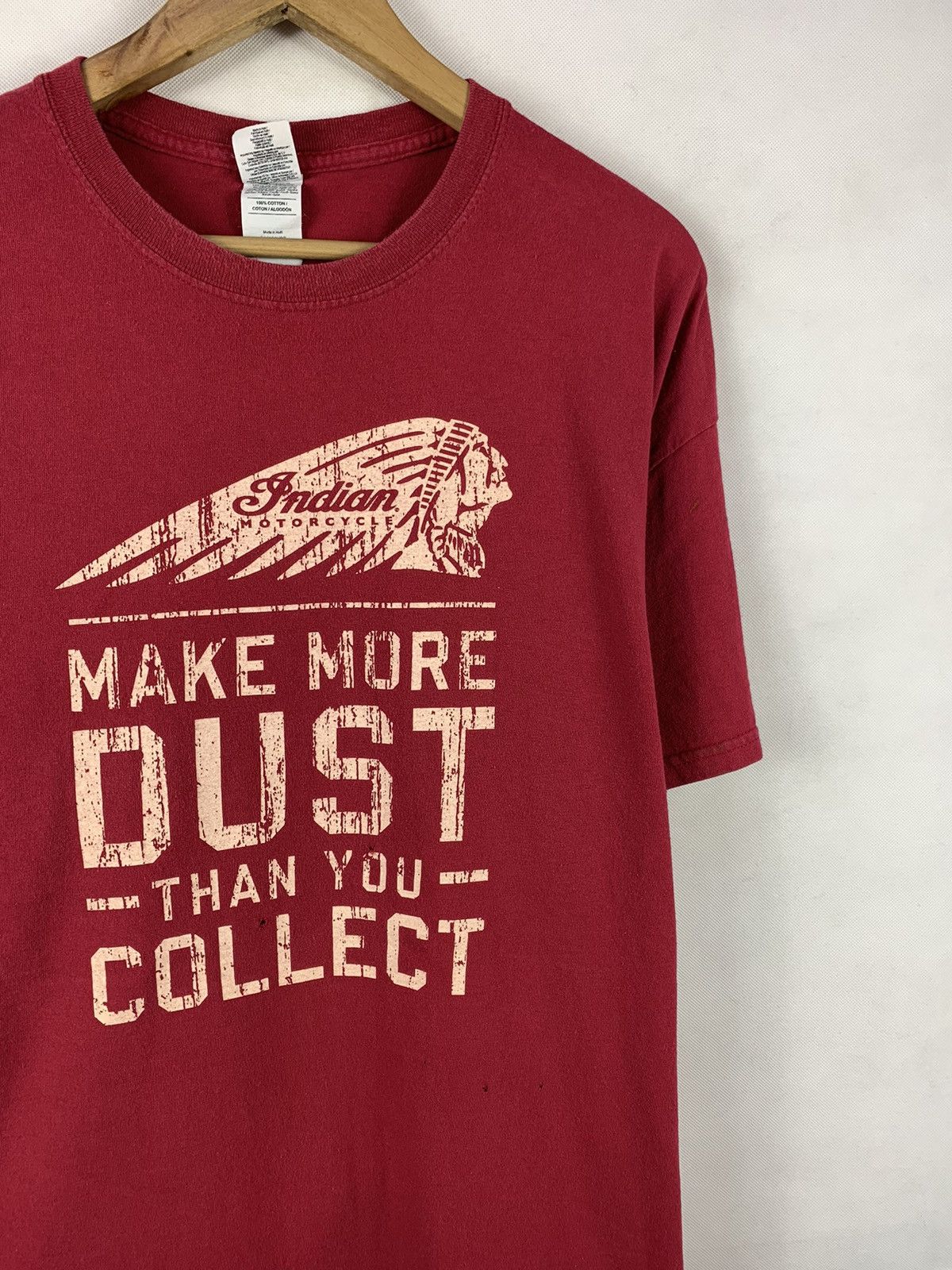 Indian Motorcycle Rare!!! Indian Motorcycles Racing Brand Tee Size US XL / EU 56 / 4 - 3 Thumbnail